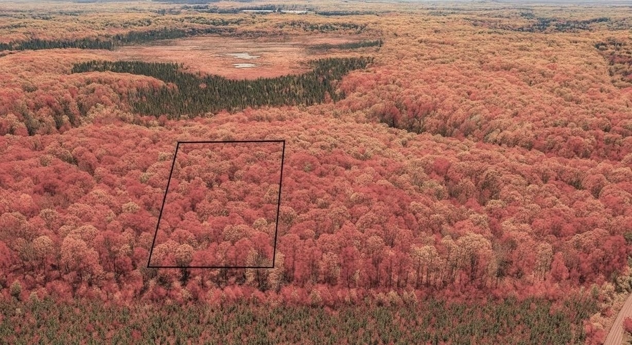 Imagine owning just over 5 acres of peaceful Northern Wisconsin land,surrounded by a natural blend of mature oak, maple, birch, ash, and towering pine trees. As you walk the property, pink flags guide you along the boundaries while orange ribbons highlight an ideal high-ground building site or driveway, ready for your future home or cabin. Want more open space? You can easily clear 2–3 acres of high ground to create your perfect layout, whether a private driveway, a cozy cabin in the woods, a pole barn, or a full-time residence. The sandy soil makes drainage ideal for a conventional septic system, and with power already available from Bayfield Electric (located at the south end of the lot), building becomes even easier. Norvado is also bringing fiber optic internet, telephone, and premium TV service—giving you modern amenities in a peaceful rural setting. Adventure begins at your driveway. Step outside and ride directly onto miles of groomed ATV and snowmobile trails. Explore thousands of acres of public land just minutes away for hunting, hiking, or wildlife watching. Or take a short drive down Iron Lake Road and launch a canoe or kayak on Iron River for a calm paddle through nature. Four seasons of fun. Summer: Boating, fishing, kayaking, biking, exploring trails. Fall: Stunning colors, hunting, peaceful weekend getaways. Winter: Snowmobiling, ice fishing, skiing, cozy cabin nights. Spring: Wildflowers, wildlife, fresh air, new beginning. This property sits in the heart of the Northwoods with easy access to: • Ashland • Bayfield • Hayward • Superior • Duluth, MN (airport). Whether you dream of a year-round home, weekend retreat, investment property, or recreational basecamp—Lot 4 on Tressel Trail offers the freedom, privacy, and adventure you’ve been waiting for.