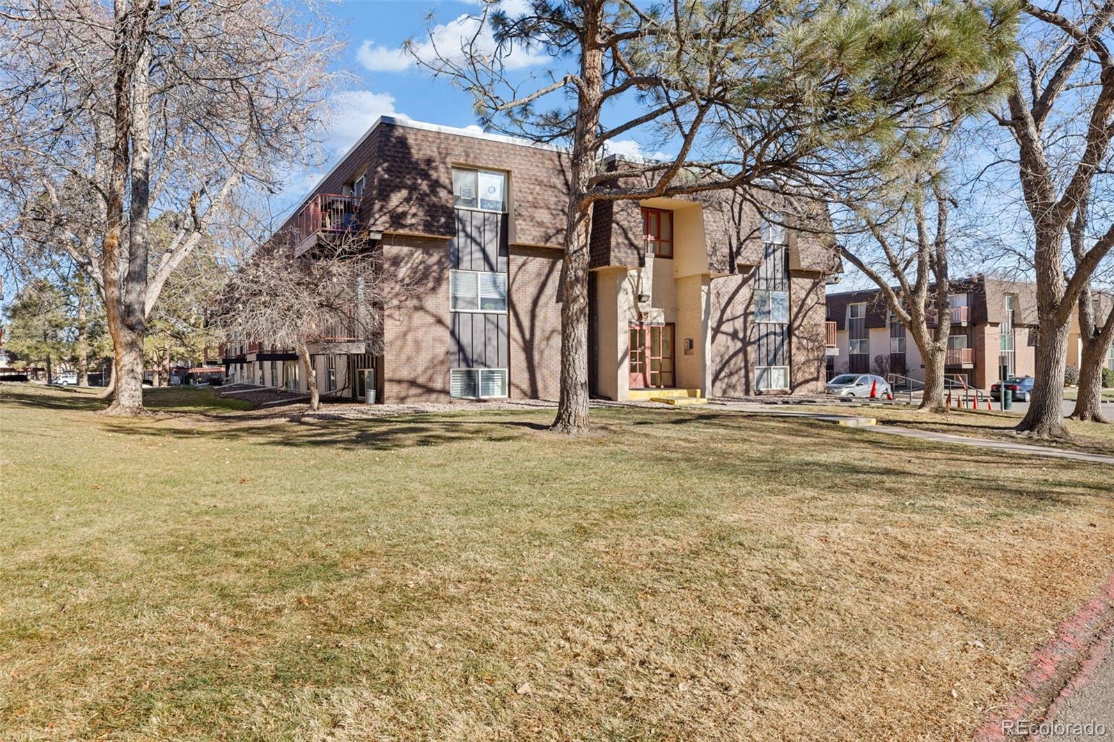 UPDATED top-floor condo in a secured-entry building, ideally located in the heart of Denver Tech Center.  The kitchen has new cabinets, new quartz countertops and a huge kitchen sink to make cooking and cleaning simple with plenty of space.   The Dining and Living room has new flooring and baseboards and provides lots of space for entertaining or just hanging out.   A private balcony off the living room offers natural lighting.   The spacious one-bedroom has a huge window and a large closet as well as new flooring. The newly updated bathroom adds a rare 2nd sink and provides a ton of space!       Additional perks include a dedicated storage unit (6.5’ x 6.5’ x 8.2’), a reserved covered carport just steps from the entrance, and access to community amenities, including a pool, fitnesscenter, sauna, and hot tub.   With easy access to I-25 and I-225, RTD, Rosamond Park, shopping, dining, and medical facilities, this condo offers both comfort and convenience.
