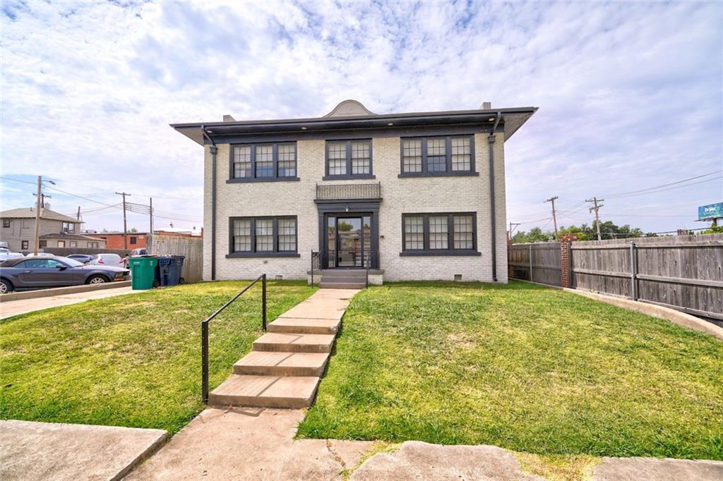 PLEASE DO NOT DISTURB TENANTS!! Located in the heart of Historic Uptown, this stunning quadplex offers four beautifully updated 950 sq. ft. units, each designed with modern comfort in mind. Featuring sleek, wood-like flooring throughout, these luxury apartments boast stainless steel appliances—including a refrigerator, stove, oven, microwave, dishwasher, washer, and dryer. Perfectly situated near the Paseo and Plaza Districts, residents can enjoy walking distance to some of the best restaurants, shopping, and entertainment OKC has to offer. With quick access to Highway 235, this property combines style, convenience, and prime location—an excellent investment opportunity! Don’t miss out, schedule your showing today!