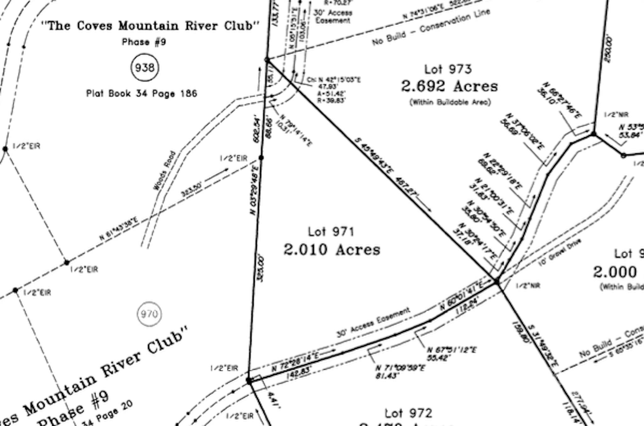 2.01 acres, Lot 971 Soaring Top Lane 971