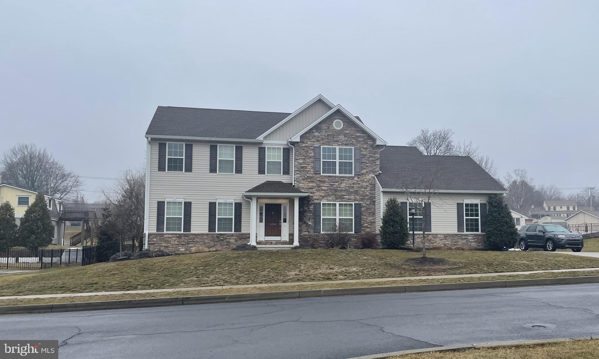 Welcome to 5988 Camden Drive — a beautifully maintained 4-bedroom, 2.5-bath McNaughton-built Brookwood model nestled in the highly sought-after Amber Fields community, within the Central Dauphin School District.Built in 2013, this stunning two-story home offers 2,597 sq. ft. of thoughtfully designed above-grade living space, plus a finished basement — providing room to live, work, and entertain in style. Quality craftsmanship and care are evident throughout.Step inside to a welcoming foyer that opens to a bright and spacious first floor featuring soaring 9-foot ceilings, a formal living room or home office space, separate dining room with crown molding, and a stunning great room centered around a cozy fireplace. The open-concept kitchen is a chef's delight, boasting a center island, hardwood flooring, microwave, and a sunny breakfast area — perfect for everyday living. A convenient first-floor laundry room and powder room round out the main level.Upstairs, retreat to a generous primary suite with a private en-suite bath, while three additional well-sized bedrooms share a full hall bath — ideal for families of all sizes. The finished basement provides flexible bonus space for a recreation room, home office, or gym.Outside, enjoy the oversized fully fenced backyard — a private oasis perfect for entertaining, play, or pets — along with a rear deck ideal for warm-weather gatherings. The 2-car extended garage offers ample storage and parking.Conveniently located near major commuter routes, shopping, dining, and parks. Homes like this in Amber Fields don't last — schedule your private tour today!