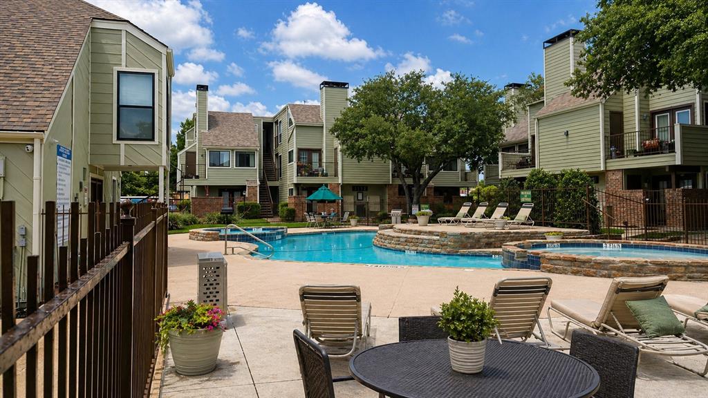 Beautifully updated 1-bedroom, 1-bath condo in the desirable University Park Condominiums, ideally located near the medical district and within close proximity to the University of North Texas Health Science Center. This light and bright unit features an open layout with abundant natural light throughout. The recently remodeled kitchen offers modern finishes, and all appliances including refrigerator, washer, and dryer are included for added convenience.Enjoy a spacious private patio, perfect for relaxing or entertaining. The unit is situated on a corner, providing additional privacy. The community offers a well-maintained pool, perimeter fencing, and ample lighting for enhanced security.Conveniently located near shopping, dining, and entertainment on 7th Street, as well as close to museums and major medical facilities.Move-in ready and in a prime location—this is a great leasing opportunity.