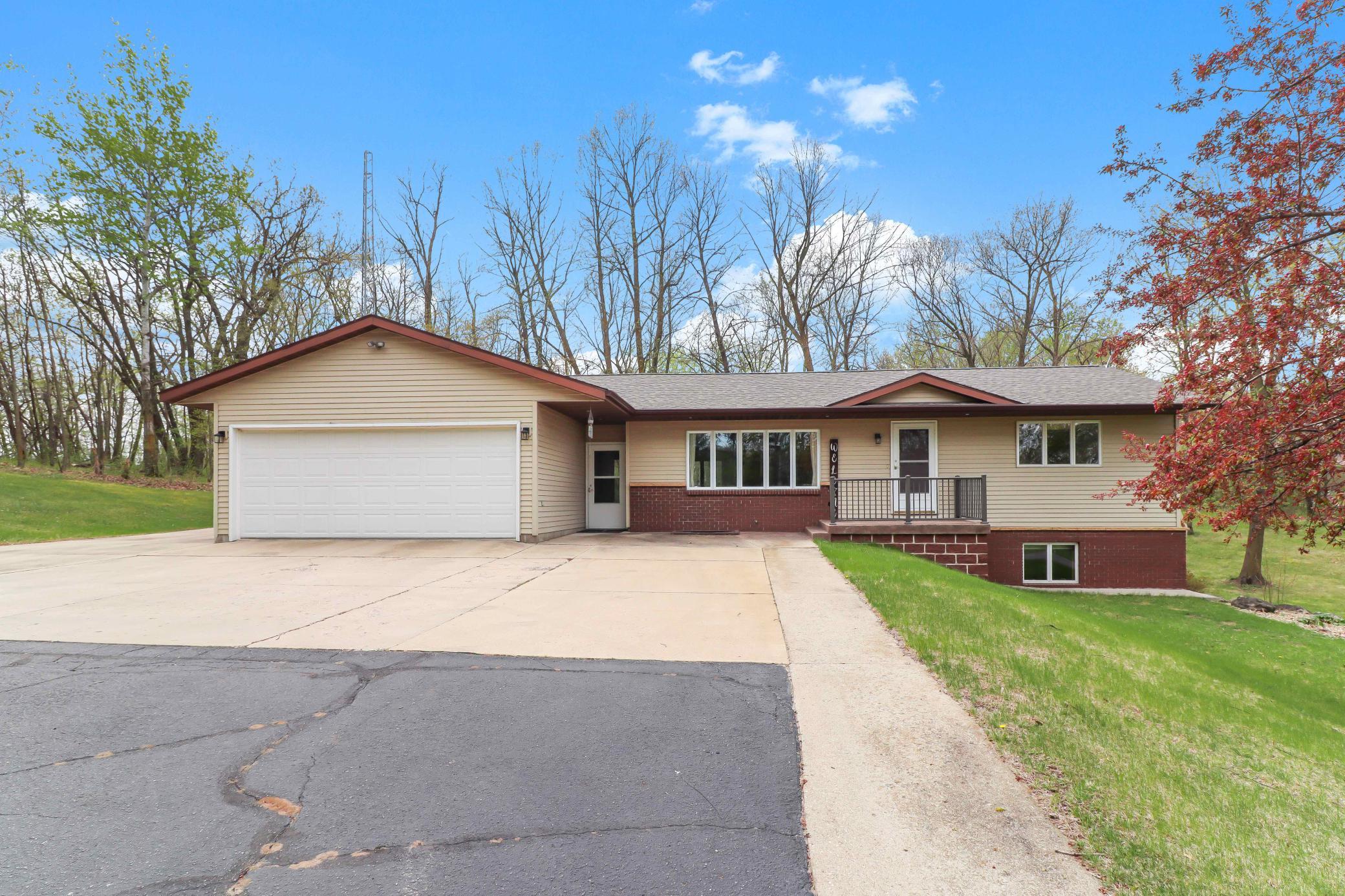 This is the country home you’ve been looking for! Featuring an updated home and heated shop, this property is a rare find.The main level offers an open-concept living room, kitchen, and dining area, with a sunroom featuring a gas fireplace just off the main living space. The primary bedroom is conveniently located on the main floor, along with two bathrooms — a full bath with an updated soaking tub and a half bath with laundry.The walkout lower level includes a spacious family room, a three-quarter bathroom, and two additional large bedrooms. An attached two-stall garage, heated shop with office space, and 12' x 16' cold storage shed provide excellent storage and workspace. The 28' by 26' heated shop, along with the attached 21.5' x 12.5' office, offers endless possibilities.Located in a quiet neighborhood just minutes from Lake Koronis and Paynesville, this property offers an ideal location. With too many updates to list (see supplements for the full list), this move-in-ready home is ready for its next owner. Call today to schedule your private tour!