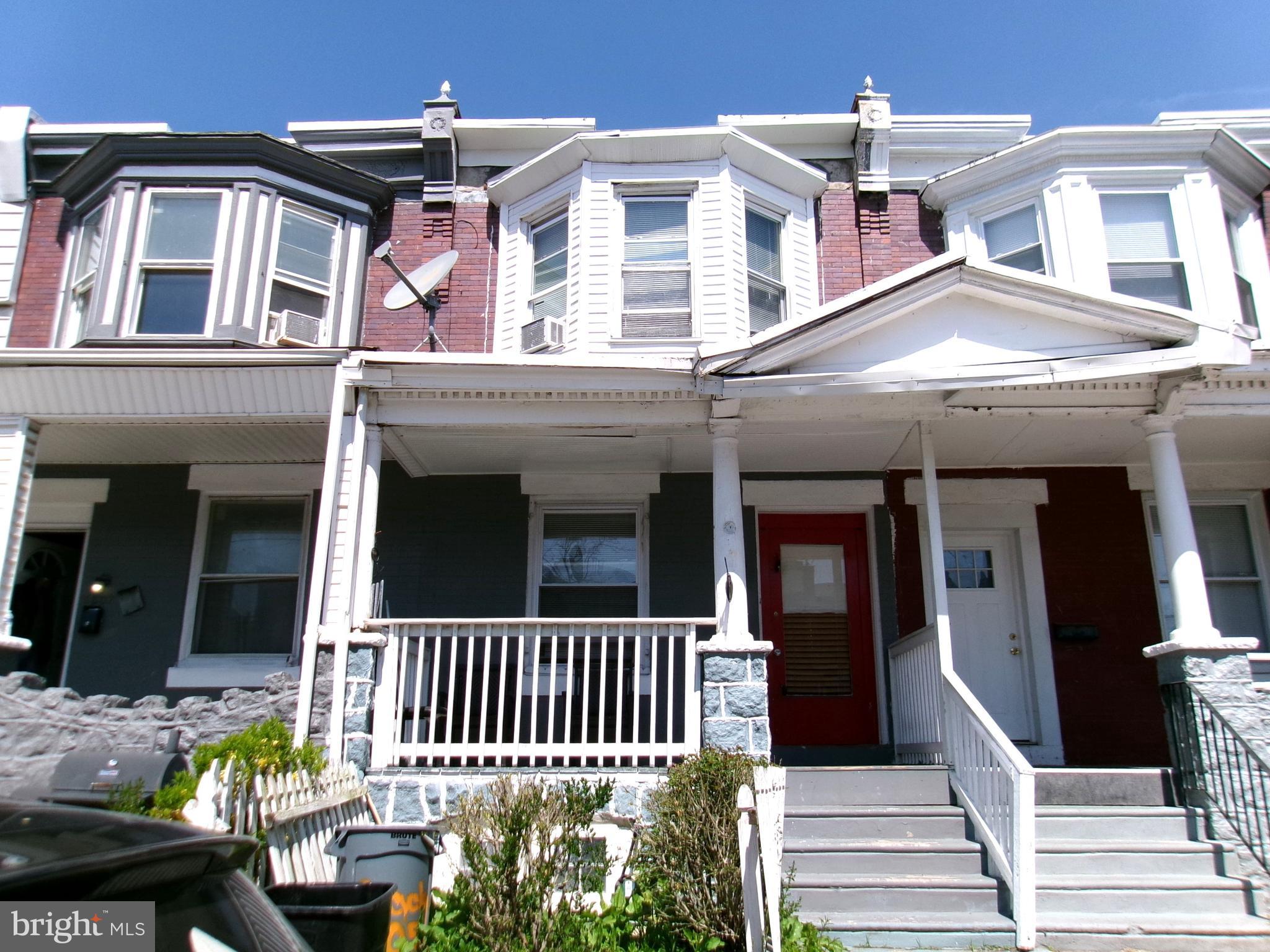 **3 Bedroom 2 Bathroom residential home with a total rent of $1,400 per month**This Portfolio is part of a 4 Single Family Homes and 1 Mixed Use Commercial Building  package of rental homes  located in West Philly. All of the units are rented. Properties are in good condition, and this package is a nice long-term investment. A full agreement of sale and Proof of funds is required, and with agreeable terms and conditions, a 10-day due diligence will be granted to buyer with a full property tour and financials.  Seller prefers to sell the entire package .  All offers will be presented and proof of funds with financial strength is required, all units are legal Multifamily and have been lead tested with rental licenses. All deposit checks/wires must be received within 48 hours of a signed agreement of sale. These rental homes will offer a good yield as Philadelphia continues to build momentum. Other properties: 319 S 60th St, 5128 Ogden, 5145 Ogden, 5723 Commerce.