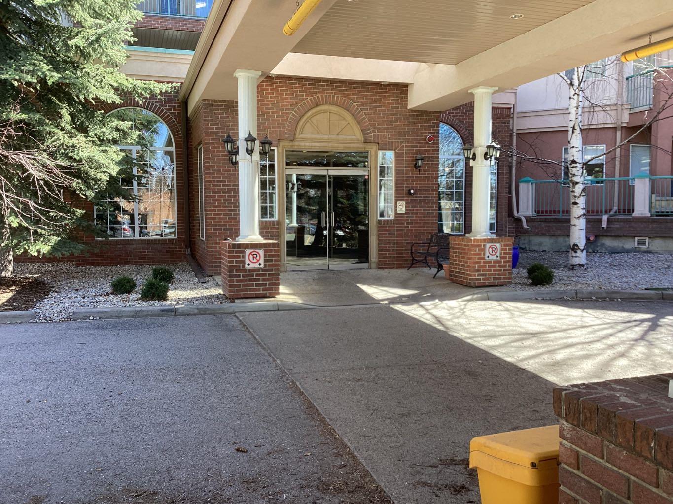 Welcome to this spacious 2-bedroom, 2-bathroom condo apartment in College Gardens! You’ll be impressed by the hotel-style main lobby, complete with tranquil water features and lush greenery, creating a warm and inviting first impression. Enjoy the convenience of a secure entrance and heated underground parking. This unit offers an open-concept design, perfect for comfortable living and entertaining. The kitchen features ample cabinetry, generous counter space, and a raised breakfast bar. The large living and dining area is filled with natural light. You'll appreciate the expansive windows and a sunny southwest exposure, along with direct access to your private balcony—ideal for extending your living space outdoors. Both bedrooms are generously sized, and the primary suite boasts a walk-through wardrobe closet leading to the ensuite complete with an extended vanity with makeup area, and deep soaker tub. The main bathroom features an oversized tiled shower. Additional highlights include a laundry/storage room with washer and dryer (purchased February 2026), plenty of storage space, and convenient access to elevators leading to the underground parkade and the separate storage unit. Residents can enjoy the building amenities including a social room with kitchenette, a top-floor games room featuring a pool table, shuffleboard, and TV lounge, plus a workshop area in the parkade.  Parking for guests is located right outside the main entrance (registration of vehicles is required).  Ideally located in Lincoln Park, a quiet, well-established community, just a short walk to Mount Royal University, shopping, restaurants and transit. Convenient access to downtown and easy access to major roadways throughout the city. An excellent opportunity to make this home your own! Quick possession is available.