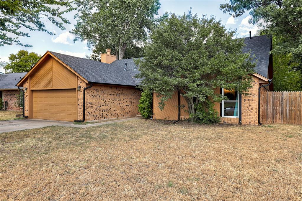 Welcome home! This spacious 3-bedroom, 2-bath home offers 1,756 square feet of comfortable living space in the desirable Mid-Del School District. The large living area provides plenty of room to relax and entertain, while the updated kitchen features beautiful granite countertops and modern finishes.Step outside and enjoy the covered patio, perfect for morning coffee or evening gatherings, along with a charming outdoor pergola area that creates an inviting space for entertaining or enjoying the outdoors.With its spacious interior, updated kitchen, and fantastic outdoor living areas, this home offers the perfect combination of comfort and functionality. Don't miss the opportunity to make this one yours!