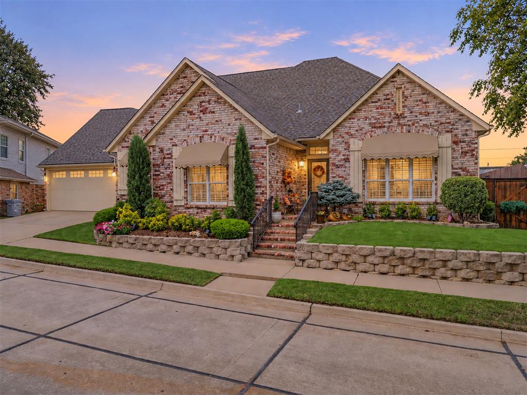 Located in the established gated community of Borgata, 2801 Verona Ct. offers 2,270 SF, 3 bedrooms, 2 baths, and a thoughtfully designed floor plan offering both privacy and functionality. The attractive front approach features steps with wrought iron railings and beautifully landscaped surroundings, creating a welcoming first impression.Inside, the formal dining area is visible from the entry and features wood flooring. The spacious, light-filled living area is located to the right and offers a gas fireplace, built-in bar area, and excellent space for entertaining. Additionally, most windows throughout the home are fitted with white plantation shutters. The kitchen is centrally positioned and features finished wood cabinetry, built-in, flat, cooktop, oven and microwave, along with a well-planned work triangle for easy cooking, preparation and cleanup.A heated and cooled sunroom (adds aprox. 220 sq.ft. which is not part of the listed square footage) extends the living space provides a natural connection between the kitchen and living area, with access from both rooms. Two sliding glass doors open to the backyard, while the finished back deck with pergola provides additional outdoor living and entertaining space. The two secondary bedrooms are located on a private hallway with wood flooring and share a private bath with wood/tile flooring. This area also includes the laundry room and additional storage cabinetry.At the end of the main hall, there is additional storage cabinetry just before entering the primary suite. This suite offers a private retreat with a trey ceiling, wood/tile flooring, 4-piece bath, and large walk-in closet with built-ins. Nearby, is the oversized 2-car garage with an insulated garage door.A very well-maintained home with an inviting entry, functional floor plan, generous living spaces, year-round sunroom, and seamless indoor/outdoor entertaining areas in the gated Borgata community.