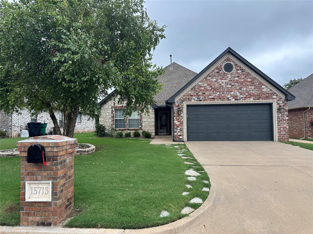 Come and see this spacious open floorplan home featuring 3 bedrooms, 2 full baths, a welcoming dining area, a large living room, plenty of space for everyday living and entertaining.  Take in the view of the greenbelt area from the privacy of your covered patio and iron-fenced backyard.  This gated neighborhood has easy access to the Kilpatrick Turnpike, shopping, pharmacy, restaurants and anywhere South Edmond and North OKC has to offer.  Plus, the HOA takes care of the Lawn mowing! $1,500 Security Deposit required. No Pets, No Smoking.
