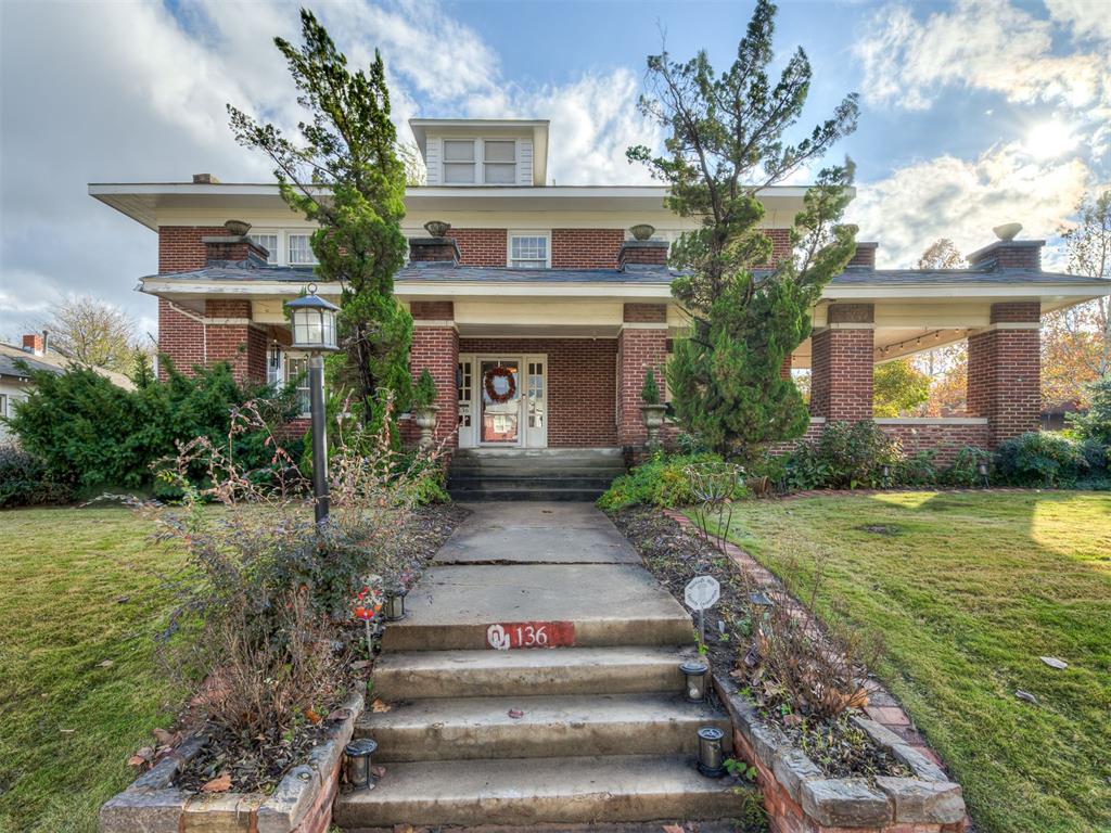 Timeless Historic Residence on a Prominent Corner LotExuding classic charm and architectural heritage, this stately brick home stands as a remarkable piece of history. Originally constructed as a duplex with separate entrances, the property has since been thoughtfully opened up by the current owner to create a spacious single-family residence—offering the best of both worlds: character, flexibility, and modern livability.Featuring 5 bedrooms and 5 bathrooms across three generous levels, this home offers a full bath on each floor, ensuring comfort and convenience for family or guests. A rare three-car detached garage enhances functionality, while the expansive wrap-around porch invites quiet mornings, gatherings, and a true sense of welcome.Inside, you’ll find stunning original wood floors and rich woodwork, preserving the craftsmanship of a bygone era. Updates over the years include refreshed kitchen tile (approx. 6 months old), electrical improvements, and plumbing upgraded with PEX. A tankless hot water heater provides energy efficiency and endless hot water.Architectural details—such as sash windows, crown molding, a graceful portico entry from Robinson ready to be revived, and the home’s corner-lot presence—add to its undeniable charm and potential. With its spacious layout, historic character, and thoughtful updates, this exceptional residence offers a rare opportunity to own a true classic ready for its next chapter.