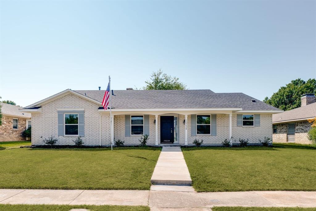 This beautifully renovated 3-bedroom, 2-bath one story home offers the perfect blend of modern upgrades and timeless charm. From the moment you arrive, the freshly painted exterior and enhanced curb appeal set the tone for what’s inside. Step through the door to find brand-new LVP flooring throughout—no carpet in sight—and updated light fixtures that brighten every space. The open, inviting layout is designed for both everyday living and entertaining. Outside, your private backyard retreat awaits, featuring a sparkling pool that’s ideal for warm Texas evenings. Families will appreciate being in a top-rated school district, while commuters will love the easy 20-minute drive to the heart of Dallas. With its thoughtful updates, inviting atmosphere, and unbeatable location, this home is move-in ready and waiting for it's next owners. Roof less than 5 years, updated plumbing and large pantry in utility room off kitchen!