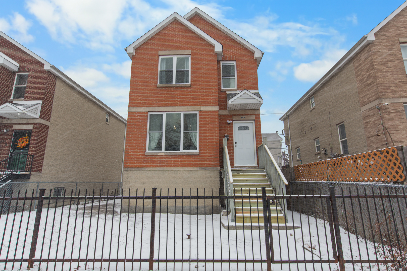 Fully rehabbed 5 bedrooms 3.5 bathrooms directly across the street from the Garfield Park and within walking distance of the Green line this recently renovated Single Family Home will not last long! The main floor features a sunlit living room, formal dining room, a new kitchen, and a half bathroom. Upstairs, you'll find a master bedroom with a full bathroom.  An additional two bedrooms and a full bathroom.  The finished basement includes a 2-bedroom, 1-bath in-law suite, ideal for extended family and guests.  Enclosed back porch can park two cars easily.