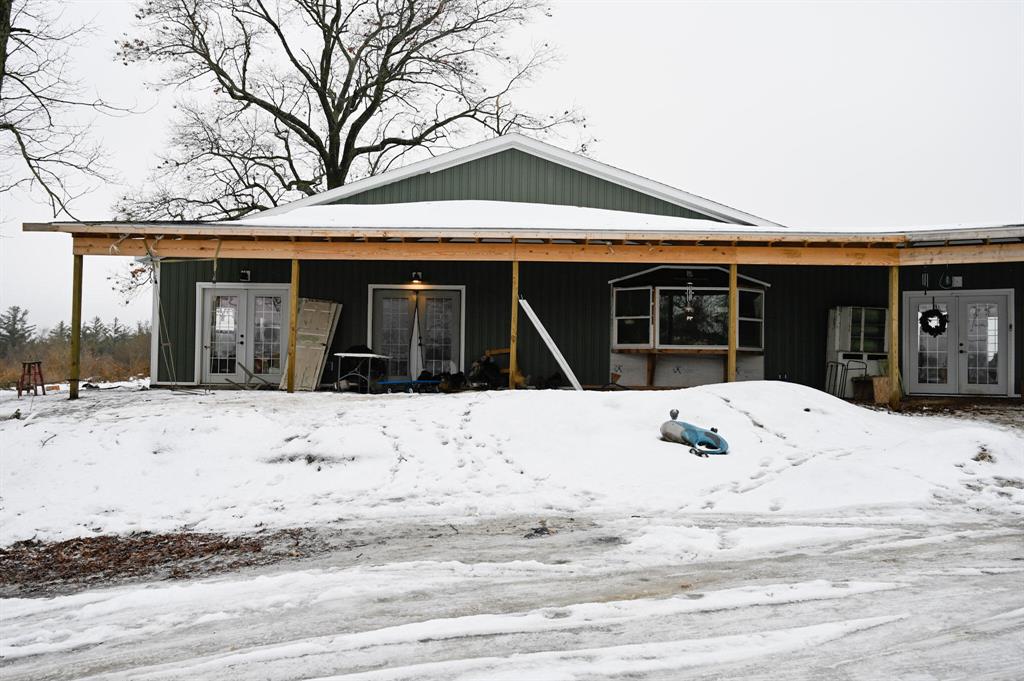 Nearly 30 acres with a newer build home including a private in-law home suite. This spacious 6 bedroom, 3 bath home is close to completion and offers a spacious and bright layout. The land offers exceptional outdoor opportunities with a creek, pond, riding trails, great hunting, and open areas including a garden space or have a small hobby farm. It also includes some old barns and 2 large garages. This home has so much to offer, you won't want to miss it!