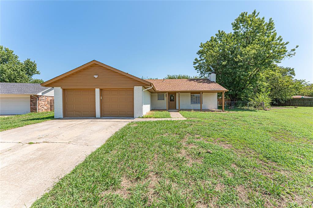 Fully remodeled and move-in ready! This beautifully updated 3 bed, 2 bath home sits on a quiet cul-de-sac lot just 2 miles from the University of Oklahoma. The home features fresh interior and exterior paint, new luxury vinyl plan flooring throughout, and stylish 2-inch faux wood blinds in every room. The kitchen and both bathrooms have been upgraded with sleek quartz countertops, modern LED lighting, and all new fixtures. Enjoy cooking with brand-new stainless-steel appliances and unwind in the spacious living area with plenty of natural light. Both bathrooms are fully remodeled with contemporary finishes. The large backyard offers endless potential for outdoor living or entertaining. Complete with a 2-car garage, this home offers comfort, style, and a prime location.