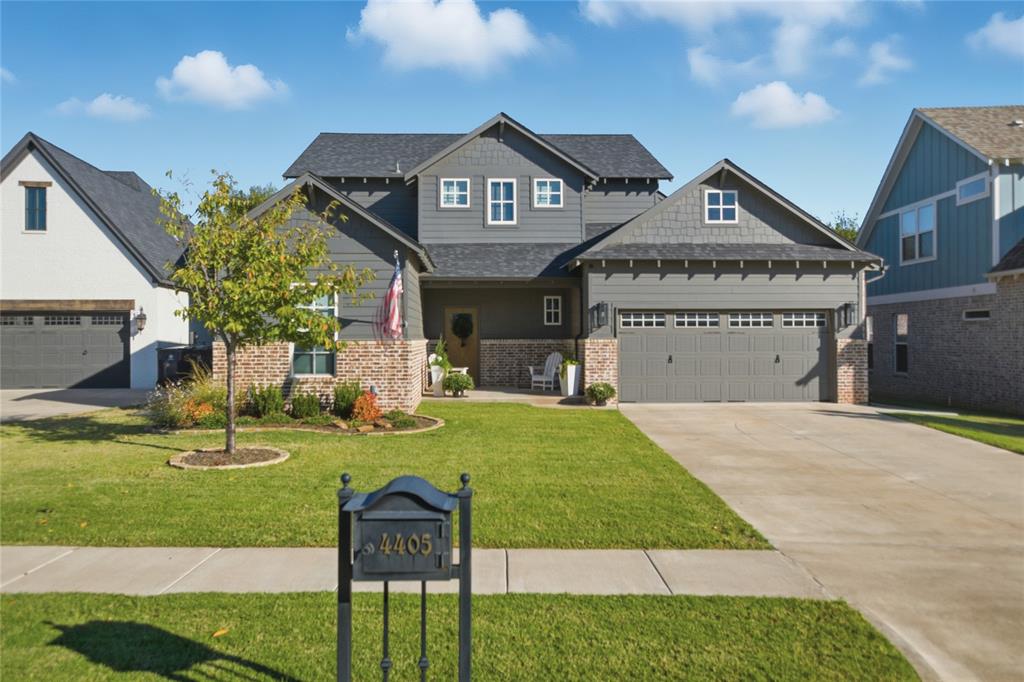 PRICE REDUCTION!!!   Stunning Morrison Plan in the Oakdale School District!This beautifully designed McCaleb Home offers 4 bedrooms, 3.5 baths, and exceptional upgrades throughout. Located in the highly sought-after Oakdale school system, this home features an open layout with designer finishes and thoughtful details at every turn.The spacious living area boasts a shiplap fireplace and is completely pre-wired for surround sound-perfect for entertaining or relaxing. The gourmet kitchen and dining area open to the patio through striking Western slider doors with Phantom screens, creating an effortless indoor/outdoor living experience.The luxurious primary suite includes heated floors in the bathroom and stunning tile work. Upstairs, you'll find a beautiful bonus room and a secondary primary bedroom with its own en suite bath - ideal for guests or multigenerational living. Additional highlights include a large backyard, sprinkler front and back, dual HVAC systems, tankless hot water heater, upgraded finishes throughout, and extra decked flooring in the attic for ample storage. This home truly has it all - style, comfort, and functionality in one perfect package. So centrally located and just minutes from Costco, Walmart, Top Golf and so much more. BOOK YOUR PRIVATE SHOWING TODAY!!