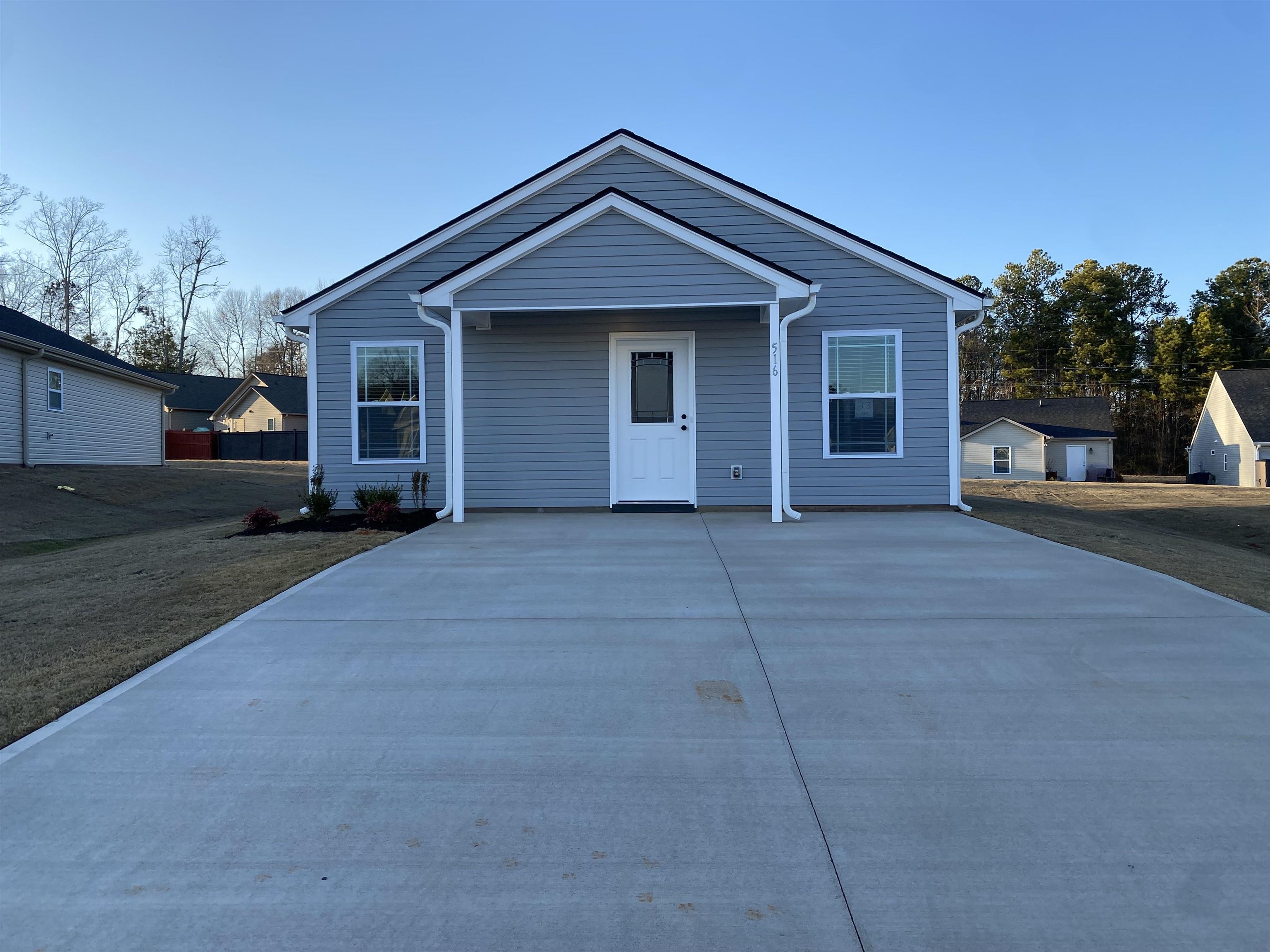 The Victor Plan. Affordable new construction with 10 year warranty! 30 year architectural roof. Luxury Vinyl Plank. 6x10 back patio. Built by local builder! Must see! Ask about $7,500 Builder Incentive! *Finished photos reflect previously built Victor plan to show completed product.