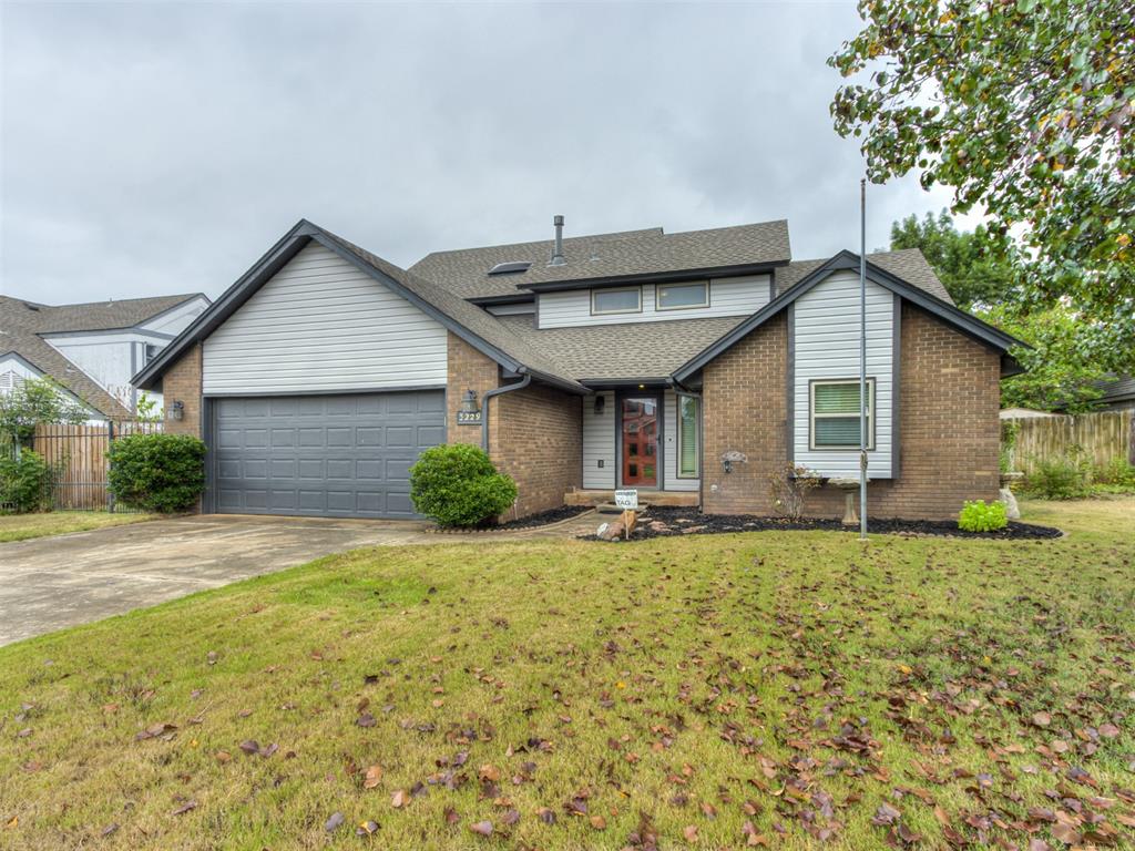 Discover a home full of character and style at 3229 Bismarc Ln in Norman! This 3-bedroom, 2.1-bath beauty makes a lasting impression with its soaring vaulted ceiling in the living room, complete with a striking stone fireplace framed by a large window and sliding glass doors that open to the patio.
Storage is abundant throughout, with built-in shelves, clever nooks, and charming window seats in the secondary bedrooms. The spacious primary suite is tucked away on the first floor for privacy and offers a walk-in closet plus an en suite bath with a double vanity, standing shower, and generous cabinet space.
Step outside to your own backyard retreat, where a covered patio with ceiling fans sits beneath a pergola and overlooks a tranquil fountain—perfect for relaxing or entertaining.
Located just minutes from the University of Oklahoma, the OU stadium, shopping, dining, and all that Norman has to offer, this home pairs convenience with plenty of charm. Don’t miss your chance to make it yours!