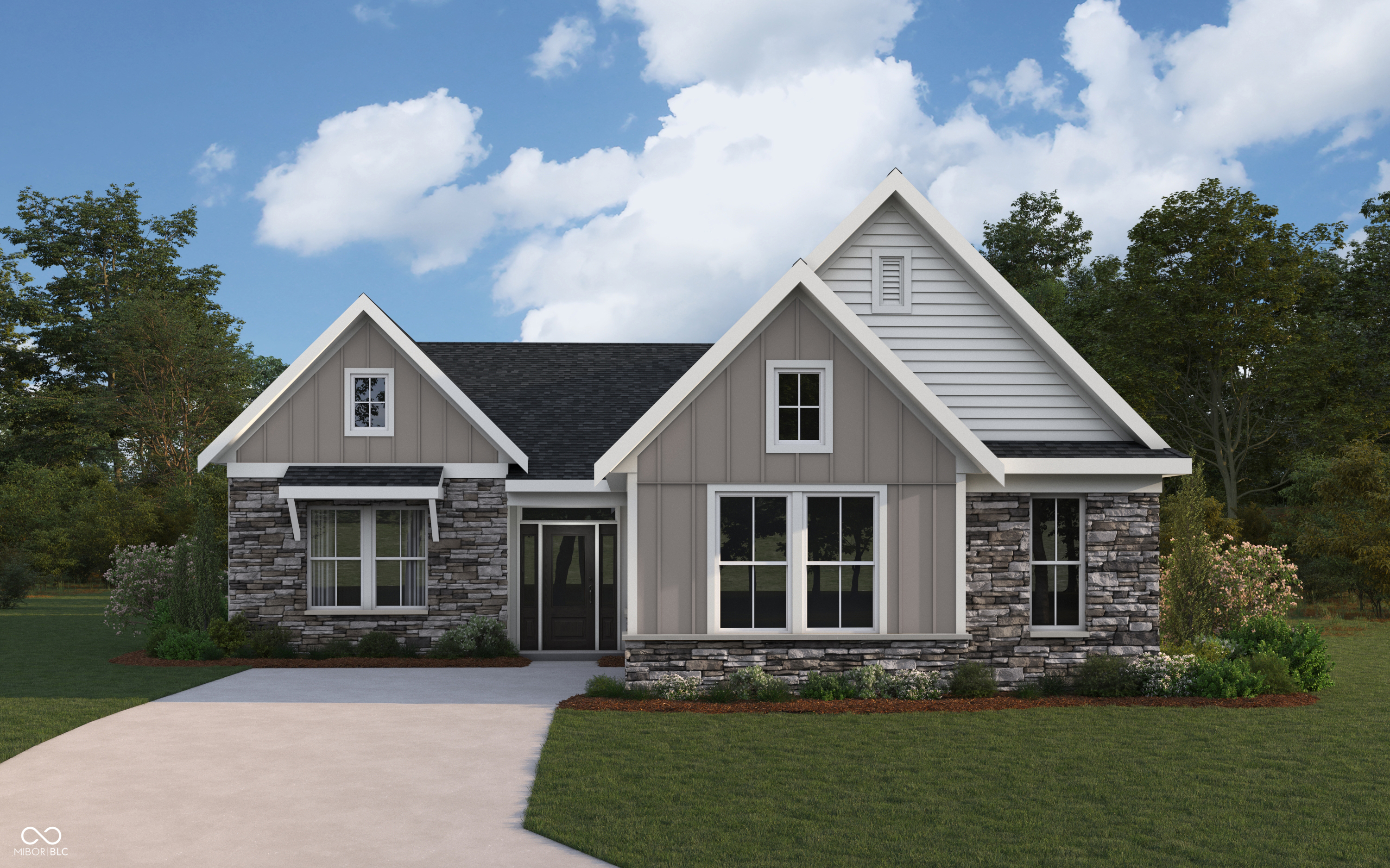 New construction by Fischer Homes in the beautiful The Cove community, featuring the stunning Maxwell design. This unique plan offers 3 bedrooms and 3 full baths. The expansive family room is the perfect gathering space. Spacious open kitchen with a large island and walk-in pantry connects to the morning room, that walks out to the patio. The owner's suite features a spacious private bath and walk-in closet. The spacious 2-bay garage completes this exceptional home.