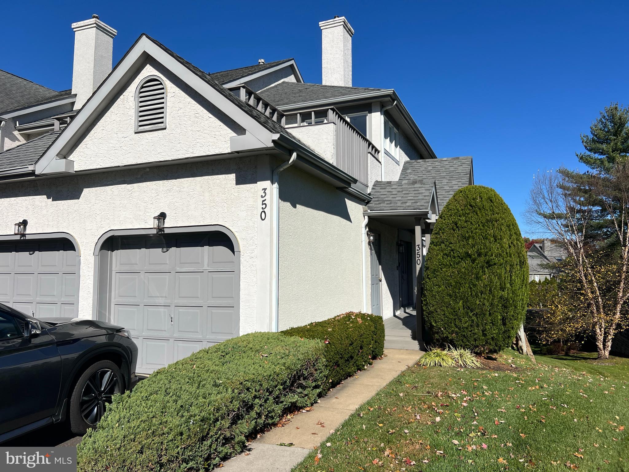 Beautiful executive rental in Chanticleer. High end finishes, 3-story elevator from basement to second floor. Freshly painted in todays' colors. Open floor plan offers spacious LR with vaulted ceilings, cozy family room with hardwood floors and fireplace. 2 spacious bedrooms with master offering vaulted ceilings, walk-in closet with organizer and bathroom with solid surface sink, soaking tub and private water closet. Chef's kitchen offers granite countertops, S.S. appliances, pantry storage and slider to exterior deck with storage room. Home offers a Full basement for additional storage. Be in for The Holidays!!