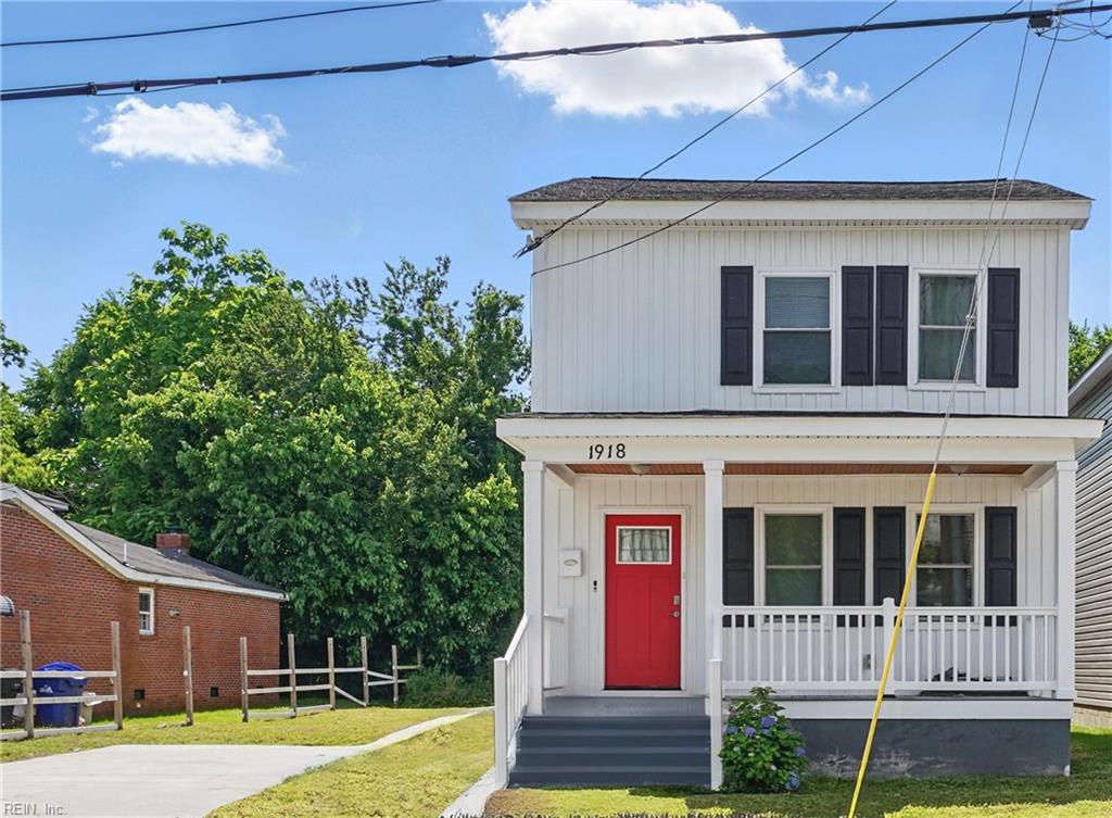 Back on the Market through no fault of the seller. Home inspection has already been done. Already appraised. You Must See this remodeled home! 1st Floor Bedroom or office. Home has a great backyard! It also comes with an additional spacious lot with a driveway for all kinds of possibilities (space for entertainment, additional parking, garage, children's play area, etc)! New Flooring, Spacious EAT - IN Kitchen with Granite Counter Tops. Stainless Steel Appliances. Seller is leaving the Washer & Dryer for the future buyer. Updated Security System. Family room also comes with a pull-down projector screen and projector that converts the room into a home theater! Very well cared for home. Buyer is willing to leave some additional upstairs furniture. Located just minutes from the Naval Hospital, Shipyard, and Old Town Portsmouth. Near shopping amenities and the expressway. COME AND SEE IT TODAY!