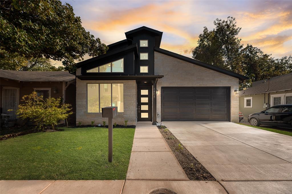 Welcome to this stunning brand-new build in Dallas, where luxury, style, and functionality come together in perfect harmony. This modern home showcases high ceilings, an open-concept layout, and abundant natural light. WiFi connectivity to the front lock and doorbell, thermostats, lights, fans and appliances provide convenience of a smart home.  The chef’s kitchen is a true centerpiece, featuring quartz countertops, an oversized island, custom inset cabinetry, hidden spice rack cabinets, and dedicated bakery cabinets, a dream for anyone who loves to cook or entertain. The custom built pantry blends oak countertops with thoughtful shelving and generous storage space. This kitchen is fully equipped with a smart gas cooktop, smart oven, microwave, dishwasher, and beautiful vented hood combining beauty and practicality in every detail. The stairs are white oak and luxury vinyl plank flooring on the second level. The home includes 3 stunning bedrooms, designed for comfort and flexibility. The 1st floor bedroom features a walk in closet. Upstairs, the primary suite is a private retreat with a gorgeous spa like ensuite bathroom. The ensuite bathroom has a huge walk in shower featuring dual rainfall shower heads and a custom walk-in closet. The third bedroom, located on the 2nd floor, offers ample space and versatility for family, guests, or a home office. Step outside to enjoy the private fenced backyard with a patio and spacious yard—a rare find in this sought-after Dallas location. With premium finishes, high-quality craftsmanship, and all-new construction, this home defines modern living at its finest. Extra Features: Class 4 Shingles, Dual HVAC, Foam Roof Insulation, Fiberglass wall insulation, appliances are Energy Star Rated, Tankless water heater, 10 Ft Privacy Fence, Prewired in wall 7.1 surround system, wifi boosting access points, media hub under stairs and so much more. This home is located close to Downtown Dallas, shopping, and entertainment. Come look today!