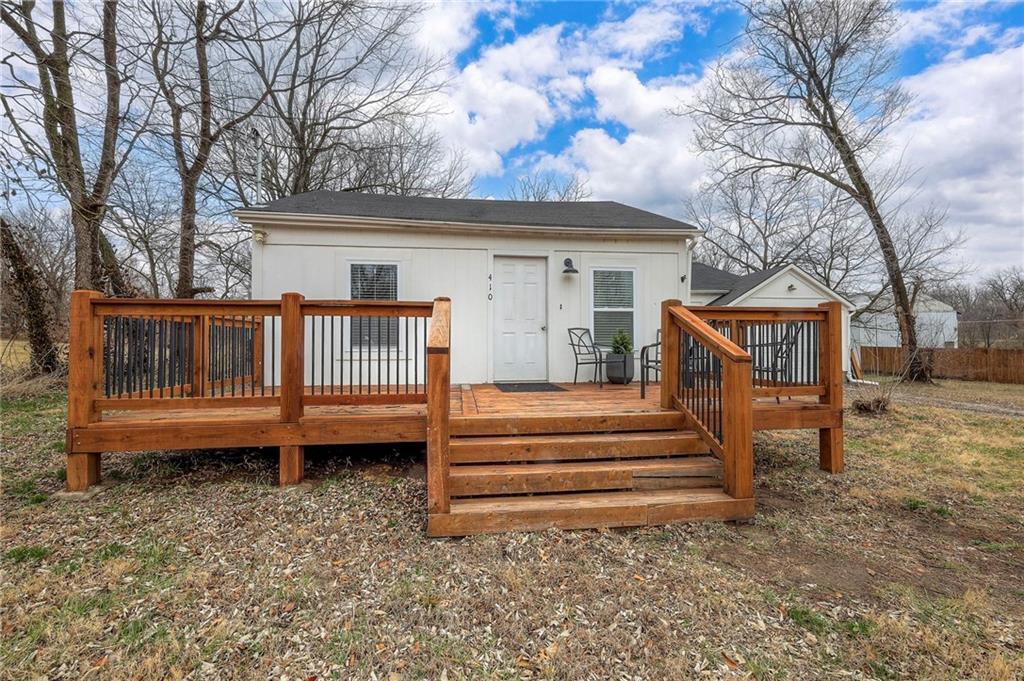 Charming and move in ready RANCH in Butler! This updated 2 bed, 2 bathroom home offers over 1,000 square ft of comfortable living space with modern touches throughout. The bright kitchen features white shaker cabinets, updated countertops, subway tile backsplash, and plenty of storage. Durable wood-look flooring runs through out the main living areas for a warm, cohesive feel.Both bathrooms have been refreshed with updated vanities, lighting and tile. Spacious bedrooms and an open living/dining area provide functional everyday living.Situated on a generous lot with a large front deck- perfect for relaxing or entertaining- and a detached garage for additional storage or parking. Major updates have already been completed, making this a great option for first time home buyers, downsizes or investors!Affordable, updated and ready for it's next owner!