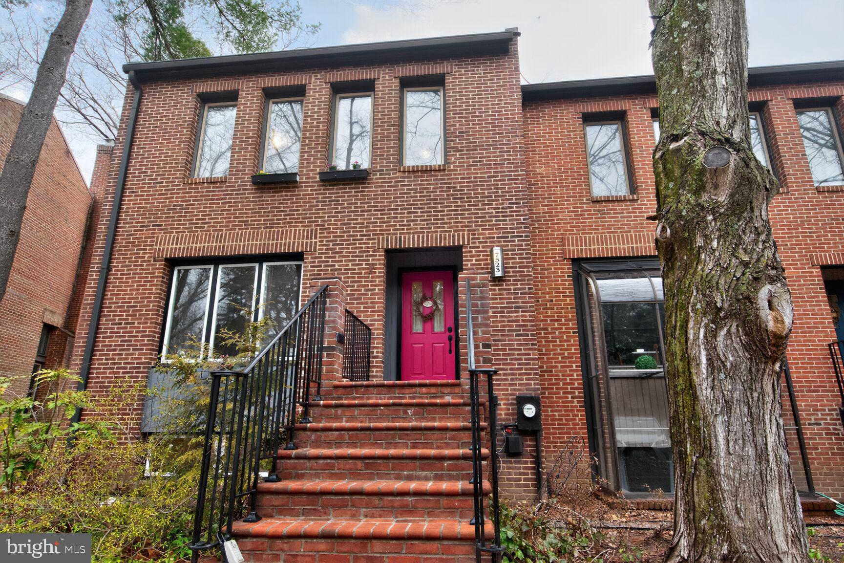 Immaculate and move-in ready, this striking contemporary townhome features soaring 12-foot ceilings, abundant natural light from skylights, and a beautifully open layout ideal for both everyday living and entertaining.Located within a top-rated school district, the home also offers the convenience of a Ride-On shuttle just outside the door to the Bethesda Metro, making commuting effortless. Enjoy luxury, low-maintenance living surrounded by the serene, wooded setting of the highly desirable Bethesda Crescent community.Distinctive architectural details include exposed brick accents and hardwood flooring throughout. Outdoor living is equally inviting, providing the perfect space for relaxing or entertaining. For added convenience, the home includes a fully finished walk-out lower level with a second kitchen and an additional washer, offering excellent flexibility for extended living.The lower level functions beautifully as an in-law or guest suite, featuring a bedroom, living area with fireplace, renovated full bath, and a  patio overlooking the peaceful, tree-lined views of the Bethesda Country Club.  This is a rare opportunity to own a thoughtfully designed, one-of-a-kind home in one of Bethesda’s most sought-after neighborhoods.