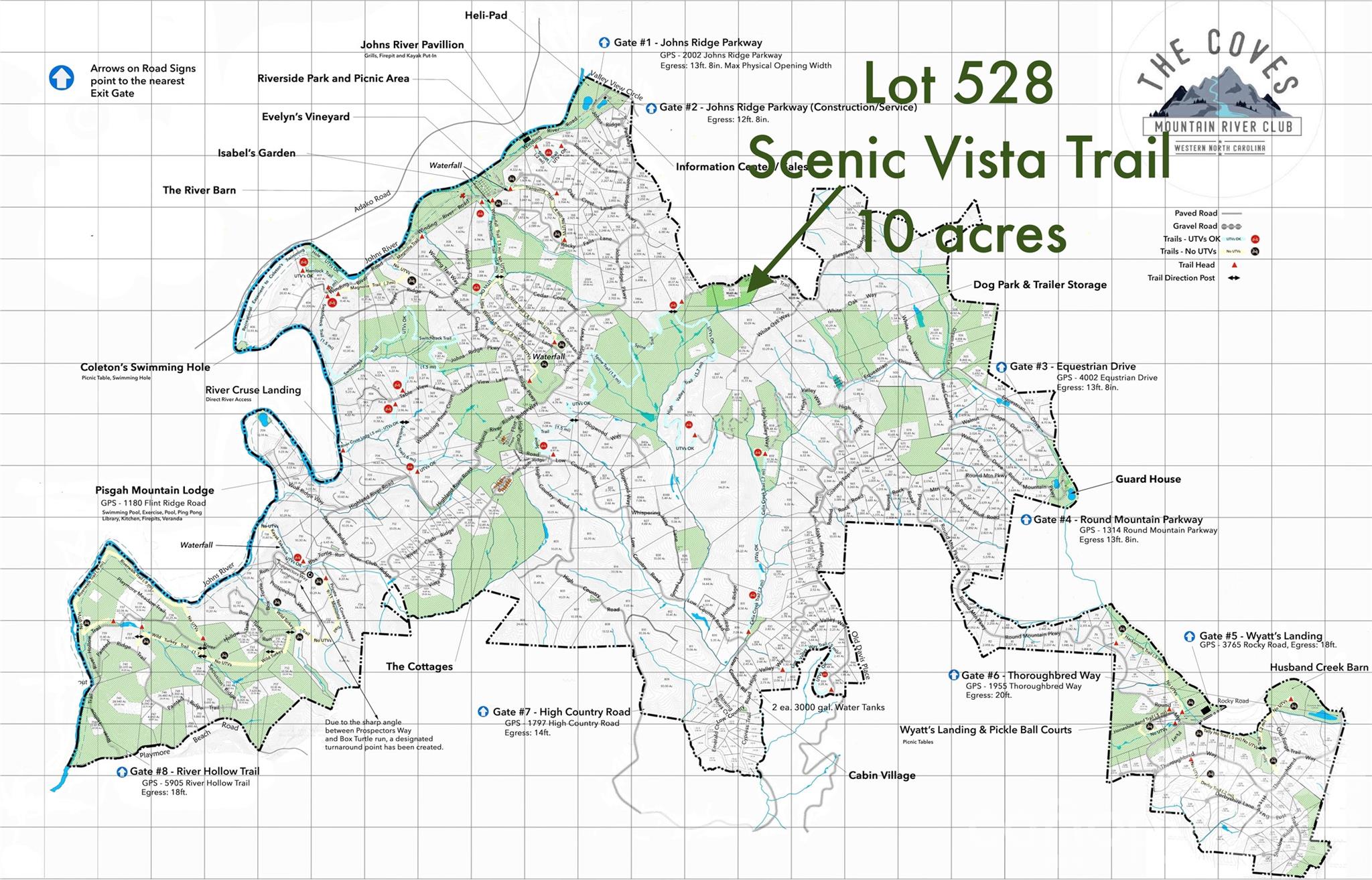10 acres, Lot 528, Scenic Vista Trail 528
