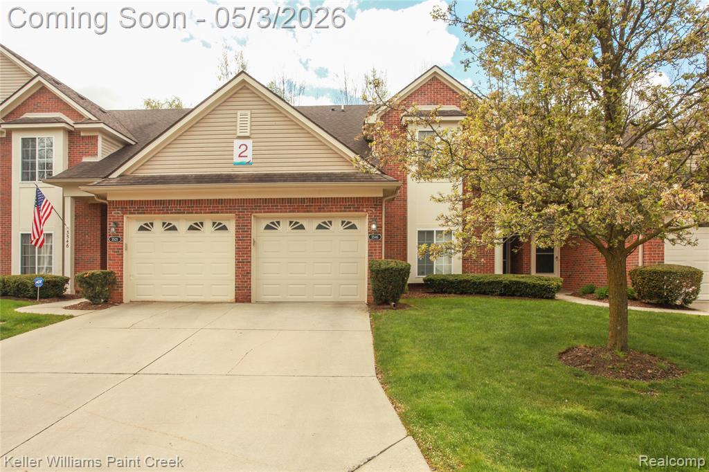 OPEN HOUSE 12-2 p.m. 5/3/2026 Highly sought-after ranch condo in the Utica Community Schools district, offering effortless access to M-59. This single-story residence blends comfort and simplicity with a spacious, flowing layout and neutral tones throughout, ready for your personal touch.The heart of the home features an inviting kitchen and generous living space, complemented by a functional mudroom and laundry area and an attached one-car garage. Hard-surface flooring runs throughout, adding both style and ease of maintenance.Unwind in a peaceful setting where your private patio backs to a serene, wooded backdrop with no rear neighbors. Both full baths offer ample space, enhancing the home’s comfort and livability. Quiet, well-kept, and ideally located, this condo offers easy living in a truly desirable community. BATVAI