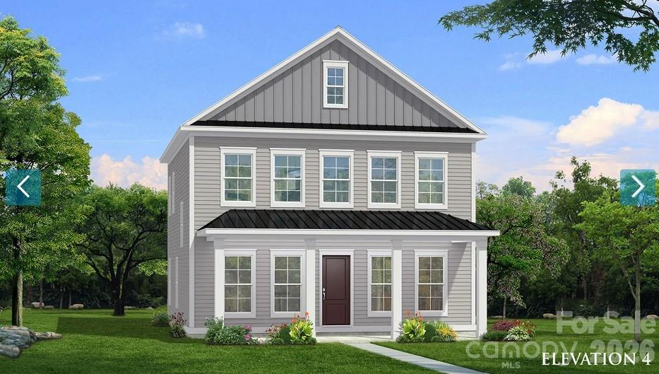 The only new construction single family homes in Pineville zoned for Ballantyne Ridge HS. Miller Farm is situated in a convenient location near quaint downtown Pineville with close proximity to Ballantyne, highways and shopping. This charming Amherst plan has a full covered front porch! Walk in to an open floorplan with a breakfast area, cozy family room with an electric fireplace and pocket office. The kitchen features an island with quartz countertops, gourmet kitchen, gas cooktop with a wall oven and microwave.  Upstairs you will find an amazing primary suite with a large walk in closet and sitting room.  Large secondary bedrooms share a full bath.  And there's more!  A 3rd floor that boasts a bonus room, bedroom with a full bath and lots of storage.  10' ceilings on the main level, 9' ceilings on the 2nd level and 8' ceilings on the 3rd level. 2 car detached garage.  Miller Farm will offer incredible amenities!  Pool with cabana, pickleball courts, tot lot, dog park and lots of green space.  This home qualifies for $20,000 towards closing costs/flex cash and move in package with refrigerator, washer, dryer and 2" faux wood blinds on standard size windows if one of our approved lenders is used.
