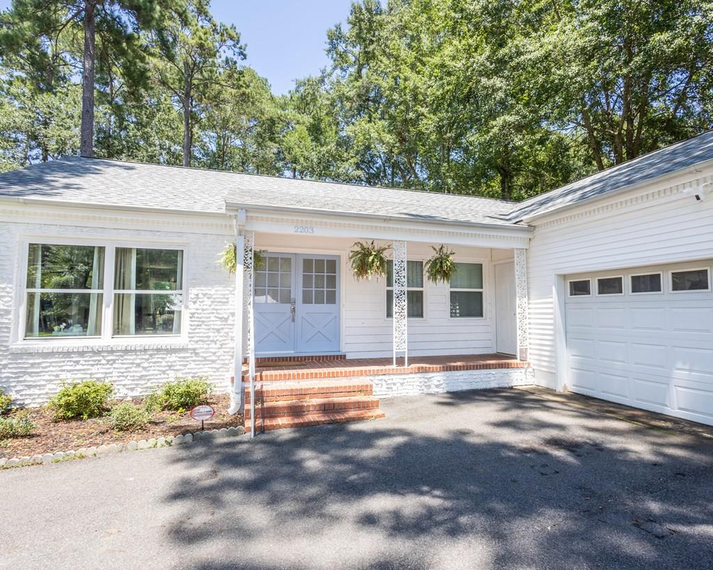 Move right into this beautifully maintained home in Thomasville.  Featuring an open-concept layout with LVP flooring, abundant natural lighting, a spacious kitchen with granite countertop, stainless steel appliances & a large island, designed for both everyday living and entertaining. 3 bedrooms, 2 baths with new renovations that just won't stop.  New roof, windows, appliances, privacy fence, tiled baths, countertops & all new electrical fixtures.  Outside the covered porch in the backyard is there to enjoy! 2 car garage is perfect for all the things you need to store. Easy access to downtown Thomasville along with Hwy 19 & Hwy 319. This move-in ready home is one you won't want to miss. Seller is related to licensed real estate agent lic#443337.