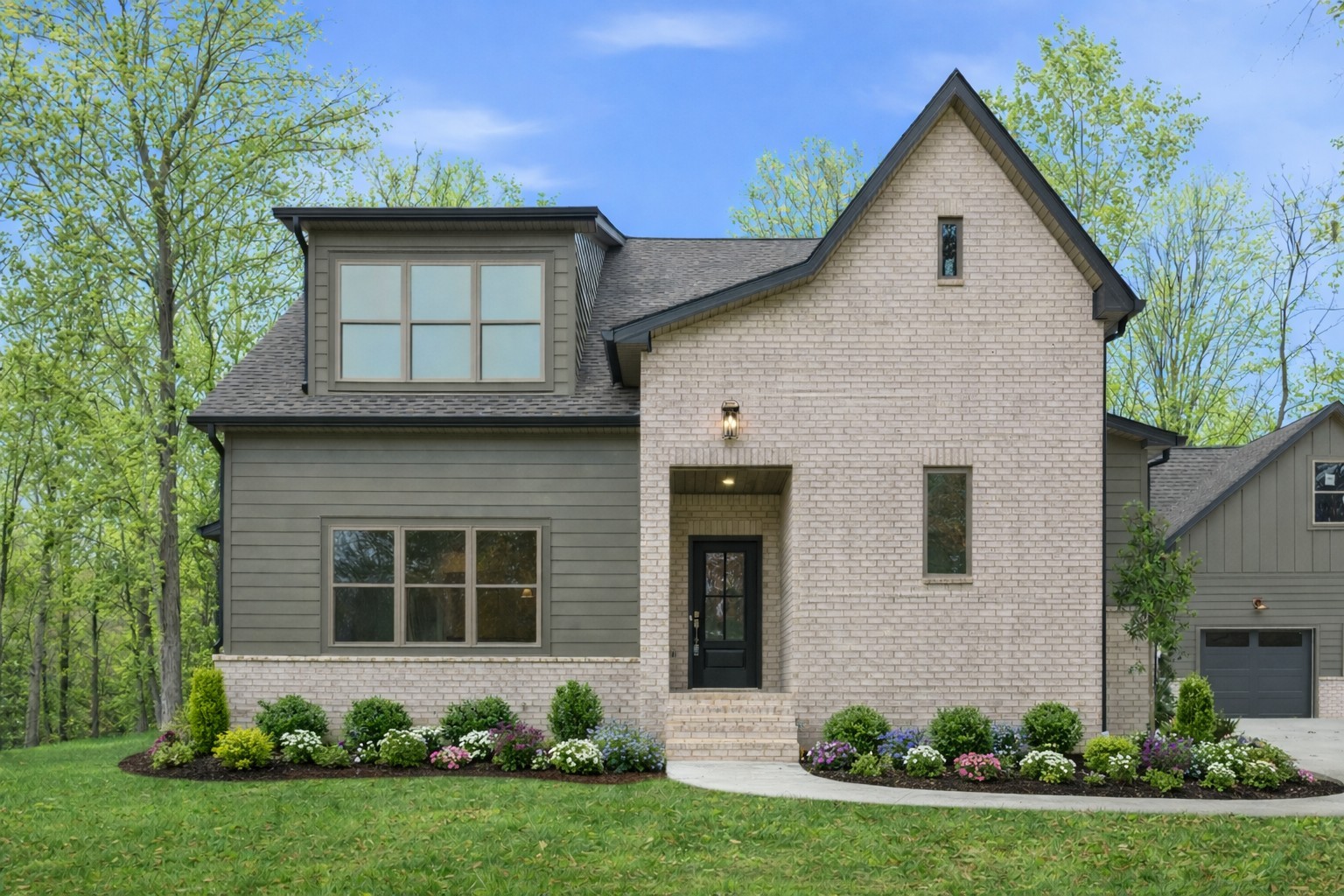 Elevated Design | Custom Feel | Clarksville Convenience.Just beyond the energy of Nashville, set against the rolling hills of Clarksville, this exceptional residence introduces a rare level of craftsmanship and design.  Every detail has been intentionally curated and every space feels distinctly custom.From the moment you step inside, white oak hardwood floors flow seamlessly throughout and create a warm, cohesive backdrop for everyday living. The heart of the home is a beautifully appointed kitchen. Designed to gather, entertain, and inspire - featuring premium cabinetry, quartz countertops, a custom tile backsplash, and a porcelain farmhouse.The layout is as functional as it is refined. Four spacious bedrooms offer comfort and flexibility, while spa-inspired bathrooms elevate daily routines with designer tile and upscale finishes. A private home office provides a quiet place to focus, and a dedicated media room invites you to unwind, whether it’s movie night or game day.The oversized three-car garage delivers both convenience and versatility, while the 350 sq ft of unfinished space above (already stubbed for water and electricity) presents a rare opportunity to create a private studio, guest suite, or elevated workspace tailored to your lifestyle.Every finish, from lighting to hardware, reflects the signature attention to detail synonymous with Cultivate & Co, where beauty and purpose are seamlessly intertwined.Step outside to the covered rear porch, where mornings begin with coffee and evenings unfold under the Tennessee sky. Tucked along a peaceful street, the setting offers a sense of privacy and calm, while still being moments from everything.This community blends charm and convenience with effortless ease. Local dining, boutique shopping, and scenic riverfront trails are just minutes away, with a smooth commute into Nashville.This is more than a home; it’s a place designed for the way you want to live.