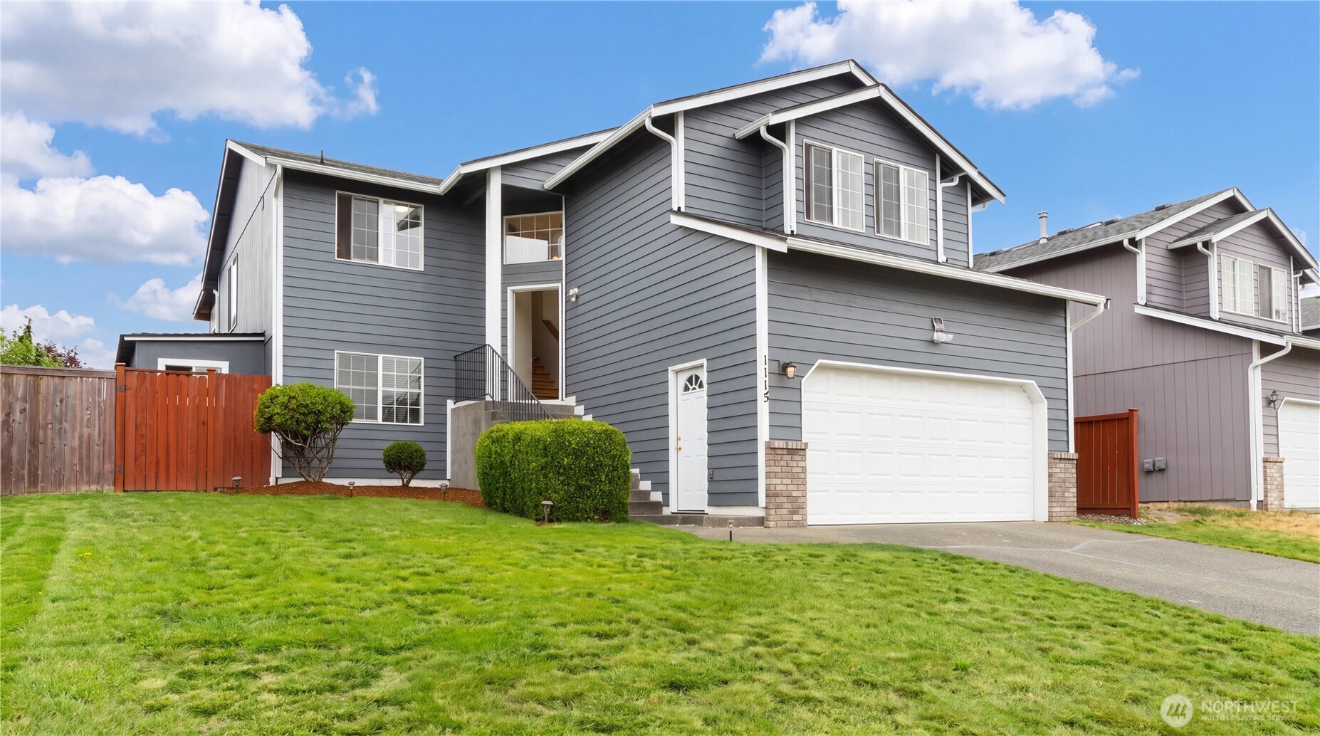 Welcome to this beautifully updated, move-in-ready split-level home in Tacoma. Extensive upgrades completed in 2025/2026 provide modern comfort, style, & exceptional flexibility. The main living spaces feature fresh interior paint (Aug 2026), brand-new quartz countertops, updated lighting, new entryway flooring, fresh carpet, & all-new door hardware. The main kitchen also includes updated appliances, featuring a newer gas oven & dishwasher (2025). The fully finished lower level offers outstanding multi-generational living or rental income potential. It features a complete second kitchen w/ a sink, oven, range hood & windows, along w/ a private French-door entrance under the deck, dedicated stair-entrance doors, & direct garage access. Outside, enjoy an expansive, newly covered deck (2025) designed for year-round use. Major exterior & structural updates include a newer roof, exterior paint, a serviced furnace (Aug 2026), an updated garage side door, & painted fencing (2021). Additional smart upgrades include an enclosed lower-level patio with walls & a door, a newly built side storage space, & an outdoor shed with electrical power. The low-maintenance backyard, lovingly cared for by the original owner, features a dedicated vegetable garden, lawn, & easy-care brick & gravel landscaping. Conveniently located with easy access to I-5, less than a 10-minute drive to everyday amenities, shopping, & dining. Don't miss this rare, income-generating gem!