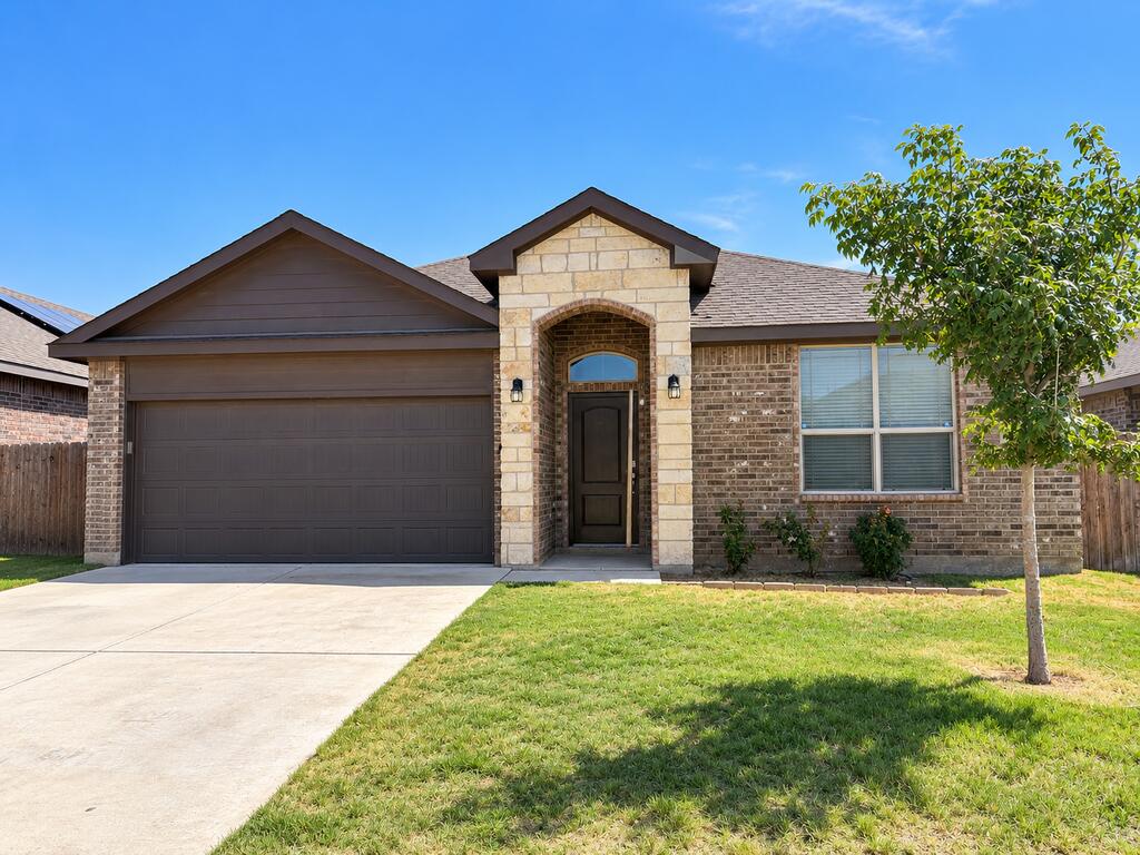 **Built in 2020 and ready for its next owner!** Why wait for new construction when this move-in-ready home has so much to offer? Enjoy freshly painted interiors and garage.  Front -yard sprinklers. Added conveniences include a tankless water heater, water softener, and refrigerator—all included! Located in an HOA community with neighborhood amenities, this home offers comfort, convenience, and value. **Priced to sell and ready for a quick move-in!** Schedule your private showing today! OH.  Easy access to 191- Jump on and off. Come see !