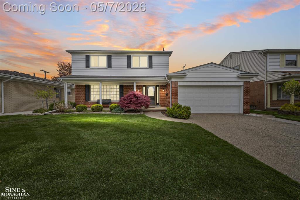 ***Open House: Saturday, May 9th from 12:00 PM "“ 2:00 PM*** Immediate Occupancy! Extremely well-maintained 4-bedroom brick home with 2.5 baths, an attached 2-car garage, and a finished basement, ideally located in the highly sought-after Morningside Estates subdivision. This home offers a wonderful flow for both everyday living and entertaining. The spacious living and dining rooms are perfect for hosting holiday gatherings, while the open-concept kitchen flows seamlessly into the inviting family room with a cozy fireplace and sliding door wall leading to a beautifully fenced backyard with updated landscaping. A first-floor laundry/mudroom adds everyday convenience-perfect for an active or growing household. Upstairs, you'll find four generously sized bedrooms with ample closet space, along with a large hall bathroom featuring a double vanity and great storage. The partially finished basement expands your living space and is ideal for a recreation area, workout space, or additional entertaining, along with plenty of storage. Fantastic location close to St. Joan of Arc, parks, and neighborhood amenities-making this home a wonderful opportunity in a sought-after community. Showings begin May 7th.