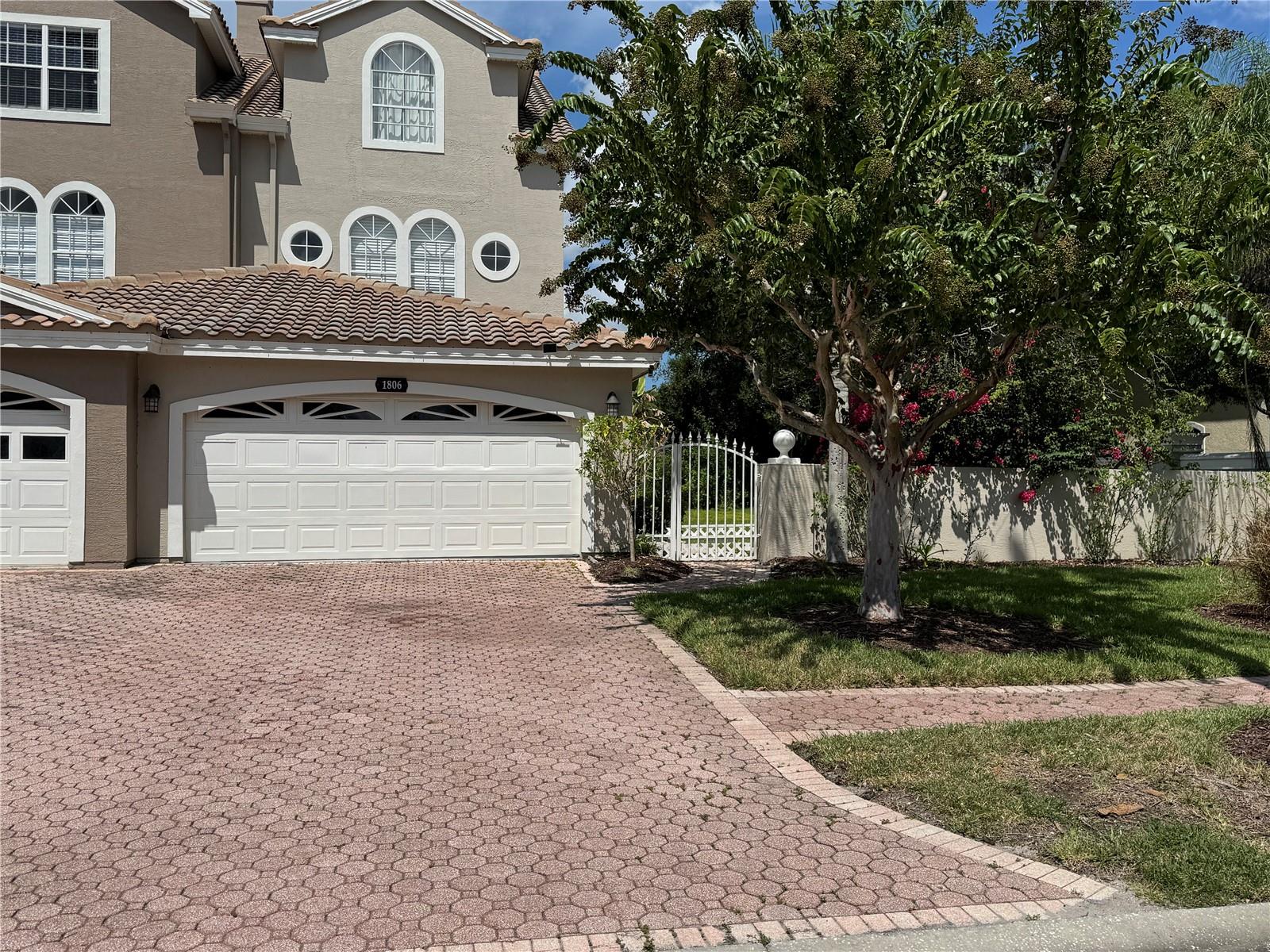 HUGE PRICE IMPROVEMENT!!! MOTIVATED SELLER! BRING ALL OFFERS! NEW PICTURES!! A Rare Waterfront Gem with Private Pool & Double Lot! An extraordinary opportunity awaits with this one-of-a-kind 4-bedroom, 4.5-bath waterfront estate, uniquely situated on a double lot with its own private pool—a rare luxury separate from the community pool. Offering over 3,200 square feet of refined living space, this home provides the perfect blend of exclusivity, elegance, and resilience—completely untouched by recent storms. Step inside to discover a gourmet kitchen adorned with pristine white quartz countertops, stainless steel appliances, and a seamless layout designed for both intimate gatherings and grand entertaining. Outside, bask in the Florida sunshine by your sparkling private pool, then retreat to the charming pergola for an evening under the stars. The expansive primary suite on the second floor serves as a private sanctuary, featuring a spacious balcony overlooking the tranquil canal—the ideal setting for your morning coffee or an evening glass of wine. This exceptional home offers the perfect balance of waterfront serenity and modern convenience, just moments from shopping, dining, and the prestigious East Lake Woodlands Country Club & Golf Course. Luxury, privacy, and unparalleled waterfront living—this rare gem won’t last long. Schedule your private tour today!
