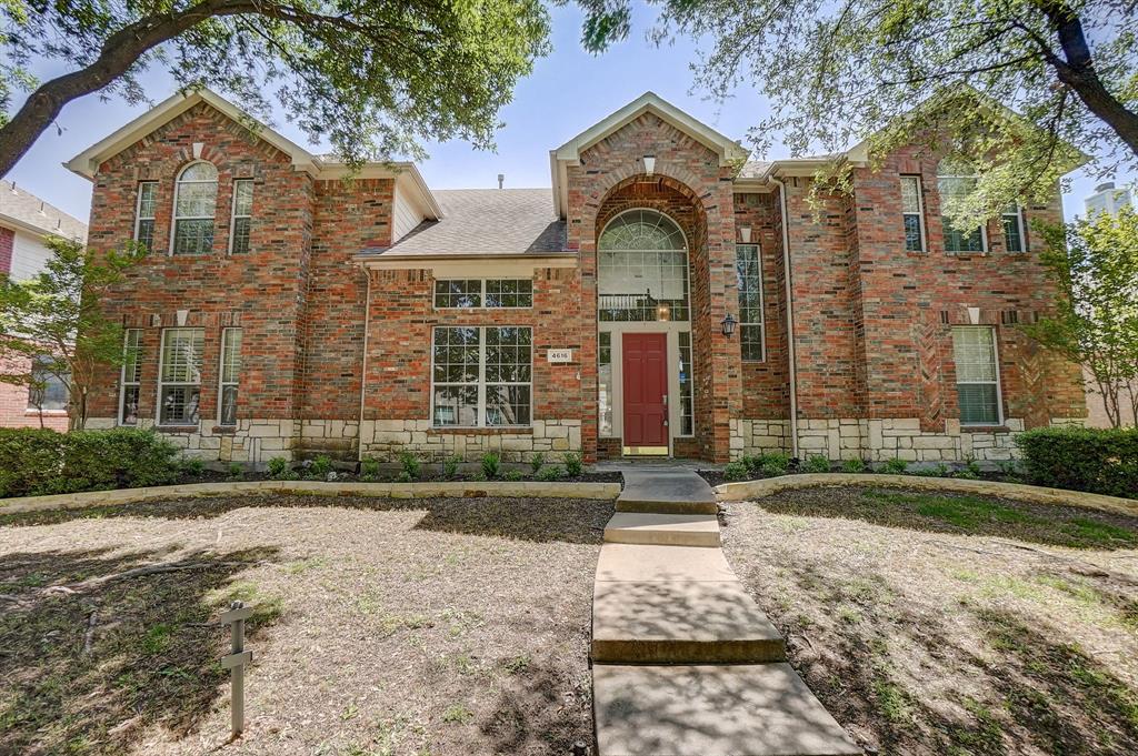 100-Day Home Warranty coverage available at closing. Come see this charming home now on the market! This home has Fresh Exterior Paint, New flooring throughout the home. A fireplace and a soft neutral color palette create a solid blank canvas for the living area. You'll love cooking in this kitchen, complete with a spacious center island and a sleek backsplash. Head to the spacious primary suite with good layout and closet included. The primary bathroom is fully equipped with a separate tub and shower, double sinks, and plenty of under sink storage. Step outside to the pristinely maintained fenced in backyard with pool, great for entertaining. If the shade is more your style, hang out under the covered sitting area. Don't miss this incredible opportunity.