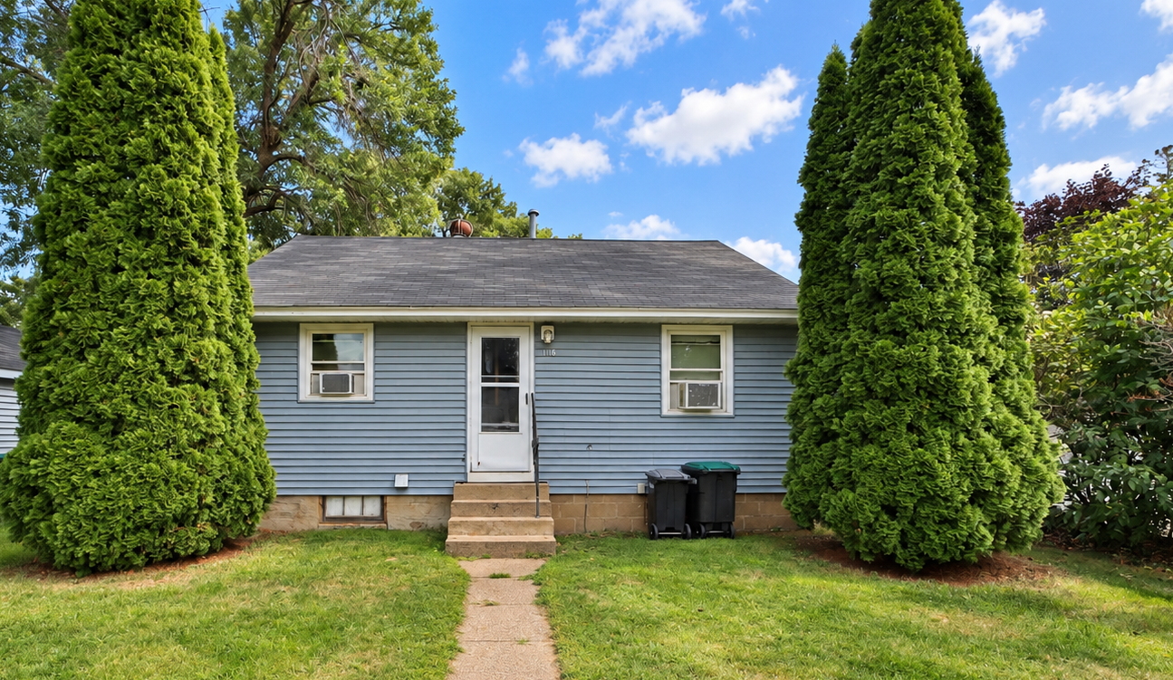 Don't miss this two bedroom, one bath home right in Little Falls! This home features a large kitchen, two main floor bedrooms, and plenty of room to make your own. Outside, enjoy the two car detached garage for storage or parking with a nice little backyard. With a little sweat equity, this is the perfect place to do some work and gain equity! Don't miss out on this great opportunity, Schedule Your Showing Today!