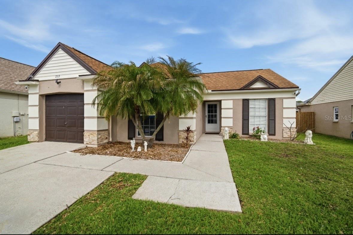 This home is a 3 Bedroom / 2 Bathroom home located centrally in Brandon, FL! You are welcomed into a Bright and Open floor plan with Vaulted Ceilings and new modern Flooring throughout the entire home! The Large Living Room leads into the Dining Room and Kitchen for plenty of entertainment space. The Kitchen boasts Stainless Steel appliances, a Breakfast Bar, new Cabinets, and new Countertops! The master bedroom offers a Full Bathroom with a Walk-In Shower and Closet! The other two Bedrooms and another Full Bathroom resides on the opposite side of the home for additional privacy. Come on outside to a Covered and Screened-In back Patio overlooking the massive Fully Fenced-In Backyard! This home is close to highly-rated public schools, shopping, dining, and entertainment!