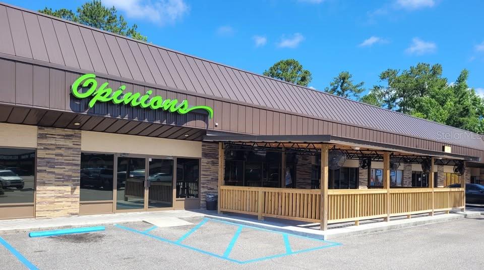 Successful Turnkey Sports Bar and Grill - Highly visible with two entrances from the main road (FL-50/Cortez Blvd.) Patrons can access the parking lot from both the eastbound and westbound lanes. Interior boasts over 5000 sq ft with plenty of seating and a wrap around bar. Fully equipped Kitchen and full set-up in front of house. ADA compliant restrooms. Exterior features a covered deck and ample parking. 4COP Liquor License conveys as well as all items listed on attached document. This is a Turnkey opportunity to own an established and successful business. Seller financing is available. Financials will be released to those with serious considerations. Existing lease will be transferred to Buyer.