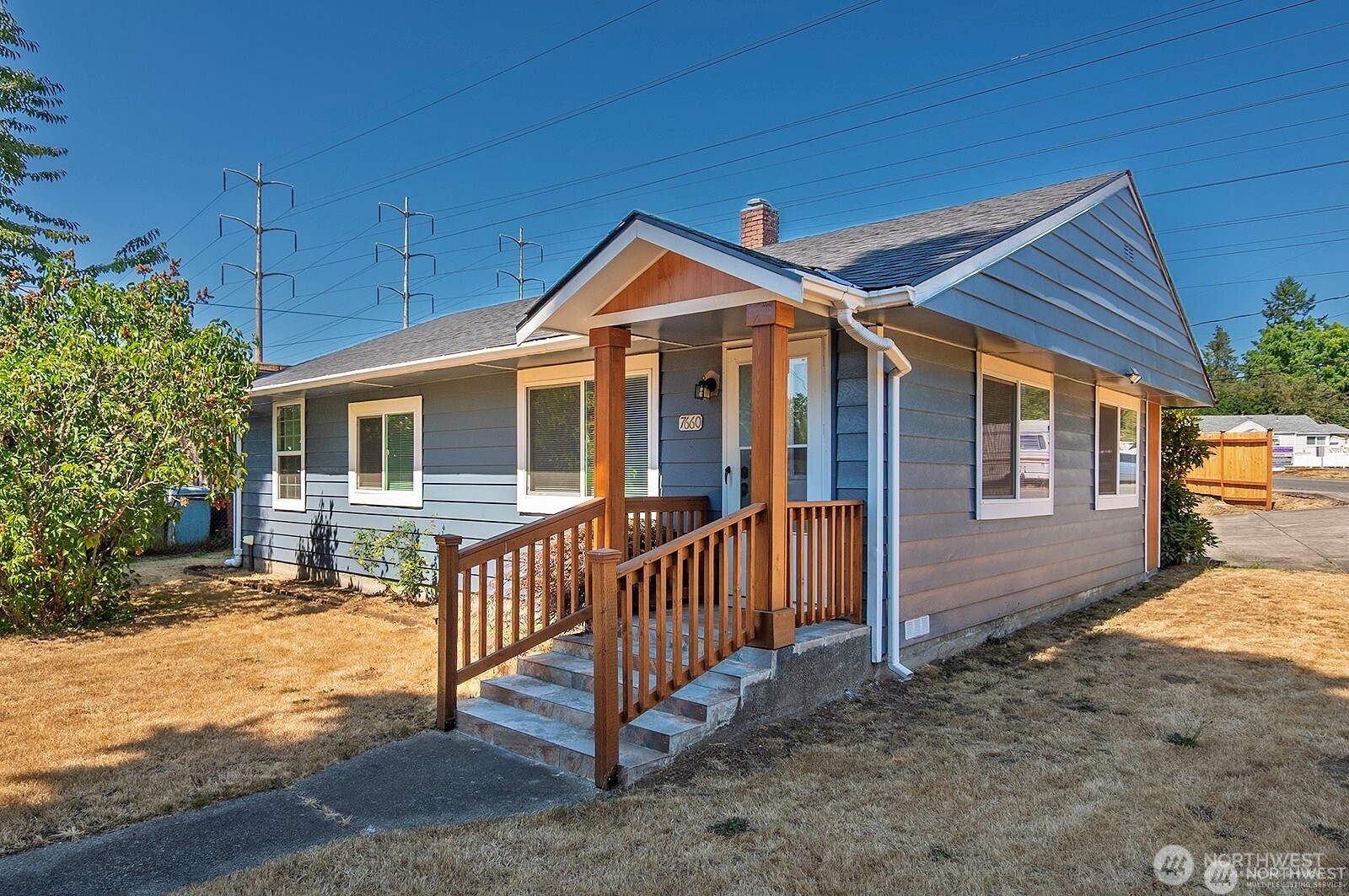 Amazing starter home or investment opportunity! This move-in-ready 3-bedroom, 1.5-bath charmer sits on a spacious 10,323 sq ft corner lot, offering flexibility and future potential. The updated single-story layout features gleaming hardwood floors in the living room and bedrooms, along with double-pane vinyl windows for efficiency and comfort. The tastefully remodeled kitchen showcases granite countertops, rich cherry cabinetry, LVP flooring, stainless steel appliances, and a stylish upgraded sink—perfect for everyday living and entertaining. The former detached two-car garage has been thoughtfully converted into a versatile work and storage space, with the option to easily return it to its original use. The mostly fenced property allows for enclosed off-street parking and even RV parking. Enjoy a super convenient location with quick access to I-5, I-405, and SR-167, and just minutes to dining and shopping at The Landing and downtown Renton. A fantastic opportunity you won’t want to miss!