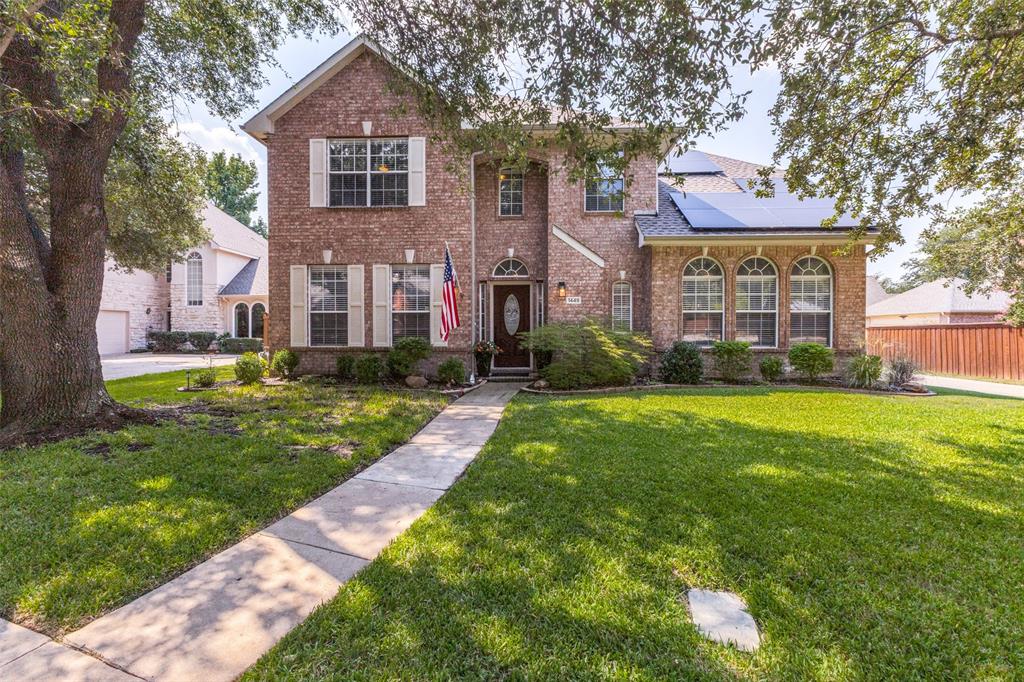 This exceptional 3-bedroom residence, nestled on a serene cul-de-sac street within the esteemed Twin Creeks community, presents a rare opportunity at $520,000. Embrace the unparalleled lifestyle offered by this master-planned community, featuring an array of amenities including two pools, pickleball courts, tennis facilities, scenic hike and bike trails, and numerous playgrounds, all fostering a profound sense of community. The expansive living room seamlessly transitions into a tastefully updated kitchen, while a dedicated study graces the front of the home. The primary suite is conveniently located on the main level, with two additional bedrooms situated upstairs. Wood flooring extends throughout main floor with ceramic tile in the bathrooms.  A versatile game room upstairs offers additional space for recreation. This meticulously designed floor plan caters to the discerning buyer. The backyard is a true sanctuary, a rare find at this price point, boasting a charming patio with a pergola, a generous grassy expanse, and lush, mature greenery. Enjoy unparalleled convenience with close proximity to esteemed schools, diverse shopping and dining options, and major highways.