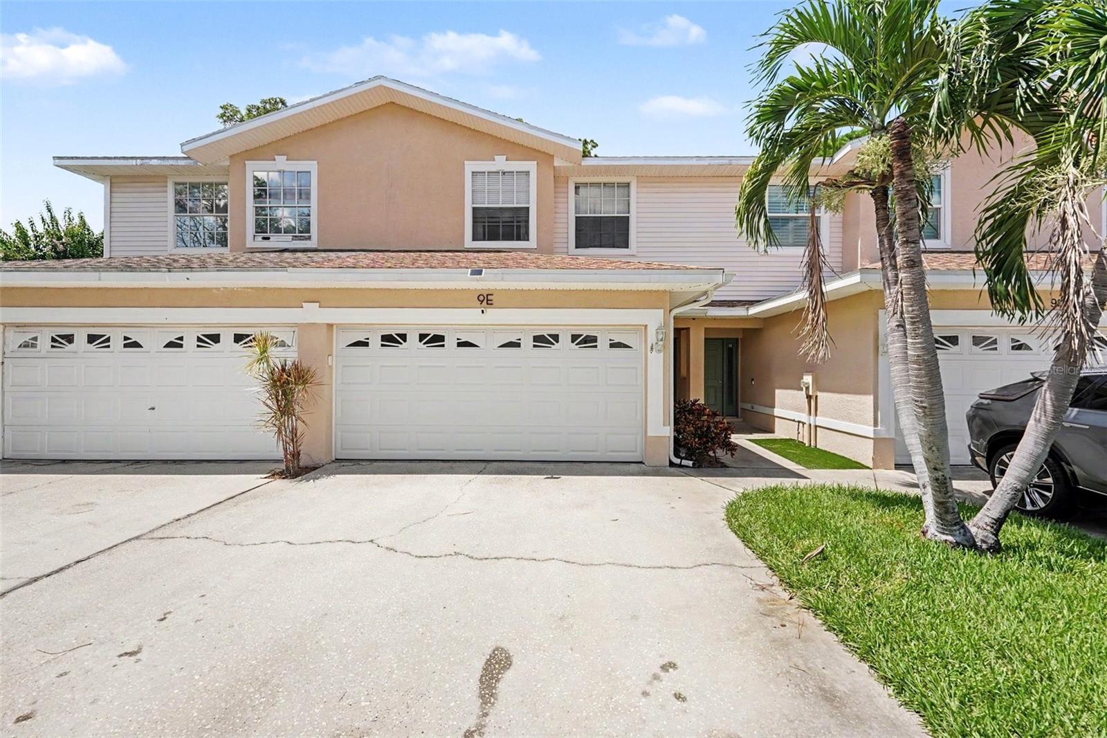 Rare opportunity on this centrally-located 3 bedroom, 2.5 bath, 2-car garage townhouse with many upgrades. Enter on beautiful luxury vinyl floors, walk past the updated half bath with custom-designed basin sink, turn at the inside laundry with utility sink, and you’ll be in the open downstairs living space featuring 5” baseboards and crown molding. The kitchen has a breakfast bar with Corian counters, high gloss cabinets, slate subway tile backsplash, and stainless appliances (fridge negotiable). Enter through sliding doors onto an open covered porch with pavers and leading to a fully fenced, low maintenance artificial turf backyard area (lot line continues past rear gate. Leaf Filter on rear gutter. Back inside, head up the maple staircase with custom-built railing and niche shelves to the 2nd floor. Here find 2 bedrooms and a full bath with granite counters and a huge owner’s suite featuring walk-in closet and en suite bath with jetted spa tub, shower stall, dual sinks with granite counter and private toilet stall. The home includes a water softener, garage features a tiled floor and lots of storage, the HVAC replaced in 2022 has sealed ducts and extra attic insulation, roof was replaced in 2019. Pets (no size limits) and motorcycles are allowed. With its location in the heart of the area, it is a great spot for commuting as well as hitting the beaches, or spend the day at the community pool. See this beauty today before it is gone!