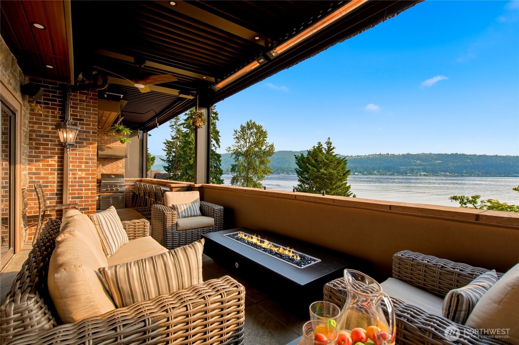 Expansive Lake Sammamish views stretching across one of the Eastside's most sought-after waterfront communities.