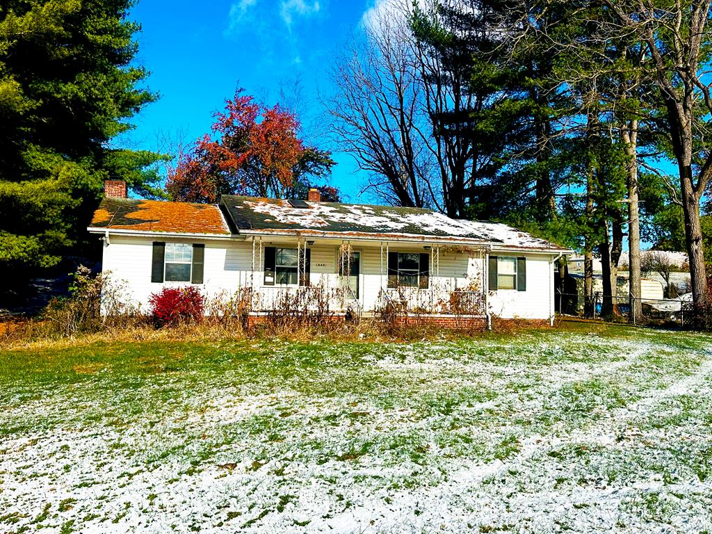 Bring this classic Abingdon property back to life and make it shine once again. Situated on 0.59 acres, this ranch-style home offers 3 bedrooms, 2 full baths, and roughly 1,600 square feet of living space. The property includes a large barn/outbuilding that provides excellent space for storage, vehicles, or workshop projects. With its peaceful setting and convenient location, this home is ideal for an investor or renovator ready to restore its original charm. The property is priced at tax assessment value, offering exceptional potential for those eager to take on a rewarding project. Property is being sold AS IS, special warranty deed, and subject to judges approval. IT IS THE SOLE RESPONSIBILITY OF BUYER AND BUYER AGENT TO VERIFY ALL INFORMATION CONTAINED HEREIN