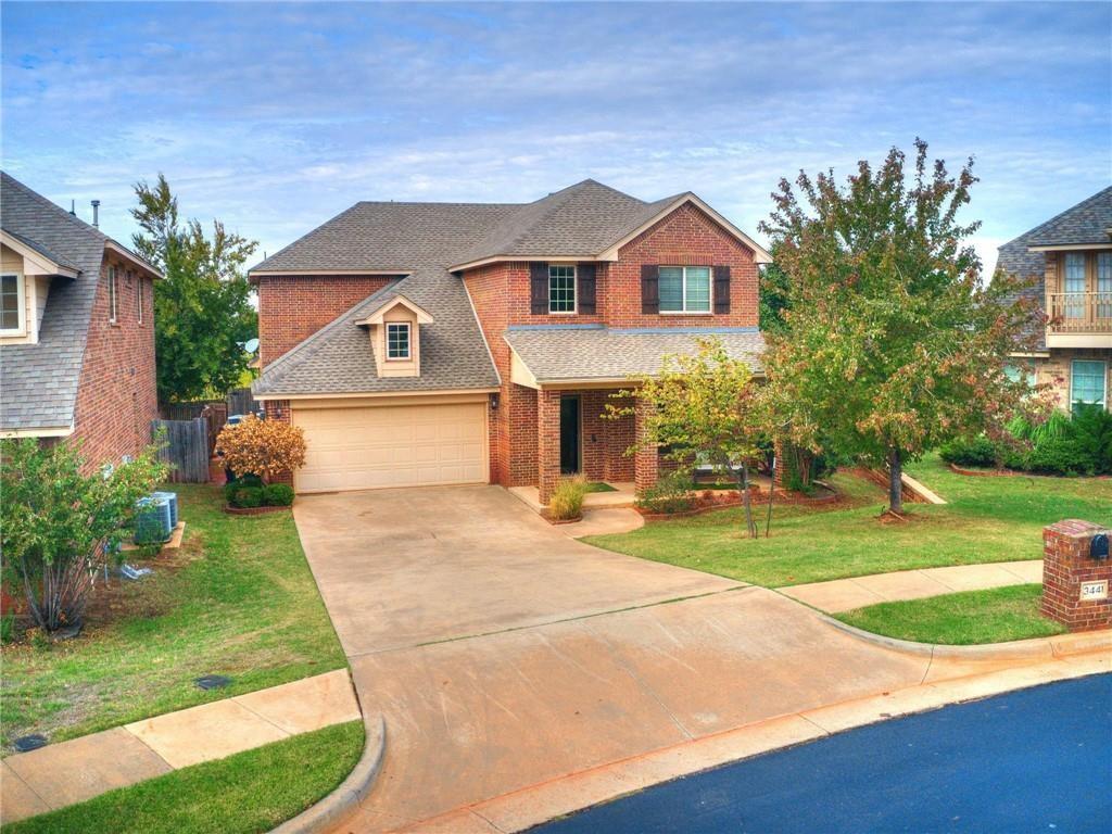Nice 1.5 story brick home in Rose Lake that has 4/3.5/2 and backs up to greenbelt. Tall ceilings throughout home and open floor plan for a large family. 3 bedrooms 2 baths and a 2nd living area upstairs that is perfect for children or extended family. Nice covered front porch and an office or dining room looking out to front porch. Great Family neighborhood and convenient location! Seller is offering a carpet allowance of $3,500.00 
Great price per foot! 
Owner/Broker