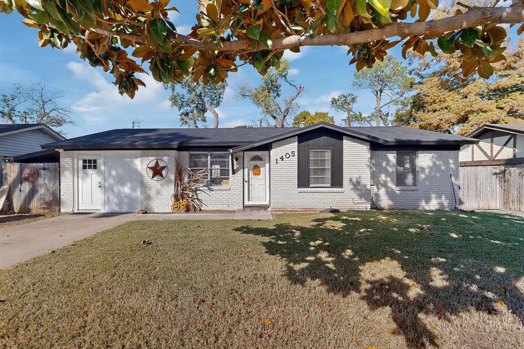 Welcome to this lovely home that's ready and waiting for it's next owners in this quiet and established Bedford neighborhood. All flooring has been upgraded and the roof is only 2 years old. Inside, you'll find 3 Bedrooms PLUS the addition of a converted garage that is currently functioning as a large bedroom with its own private entry.The backyard is the true gem of this property, with an upgraded and custom covered patio that will be the central hub for all types of gatherings - from grilling with family, snuggling up with your loved one, or watching the game in style. Need extra space? The shed is wired for electricity and ready to be used how you see fit!With easy access to 121 and 183, getting around the Metroplex has never been easier. This property has convenient access to Golf Clubs, Lakes, and River Legacy Park. Come schedule your showing today!