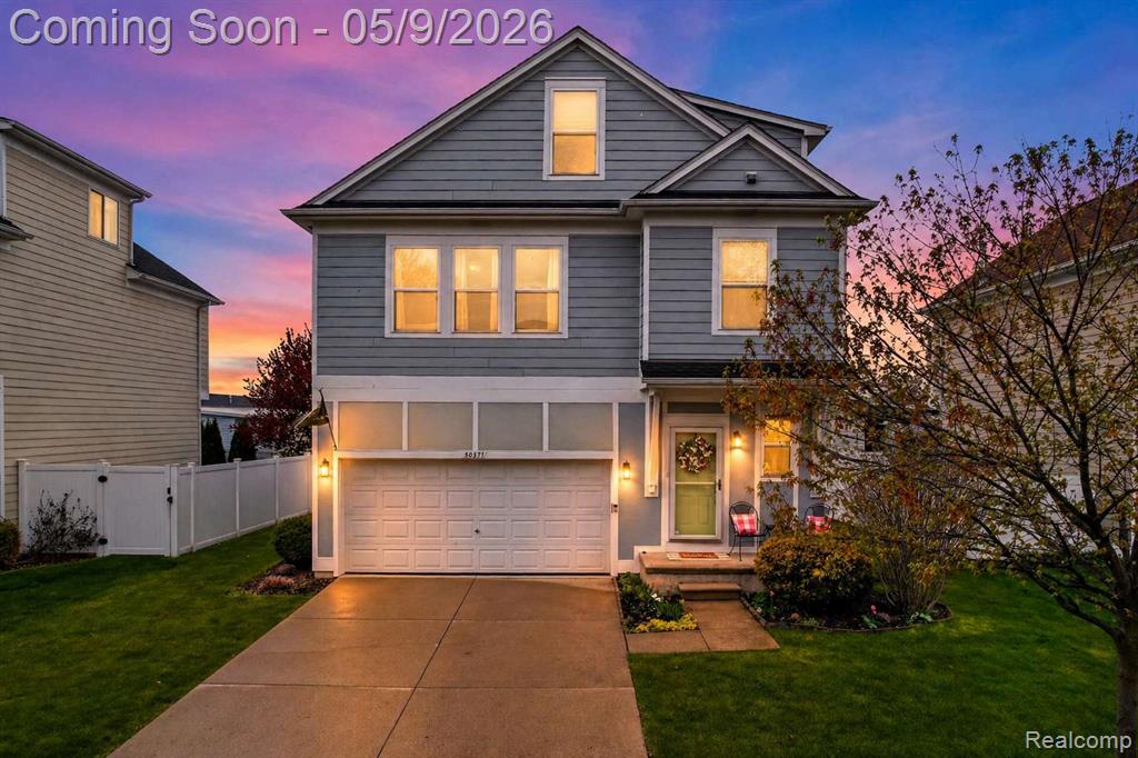 Welcome home to this beautifully updated 2017-built colonial in the desirable Deer Trail community of Chesterfield Township! Offering over 2,000 sq. ft. of thoughtfully designed living space, this home features 4 bedrooms, 3 full baths, 1 half bath, and a flexible three-level layout ideal for today’s lifestyle. Step inside to fresh new carpet, updated finishes, and stylish luxury vinyl plank flooring throughout the main living areas. The bright, open kitchen flows seamlessly into the dining and living spaces, creating the perfect setting for everyday living and entertaining. The spacious primary suite offers a private bath, while additional bedrooms provide excellent comfort, function, and versatility. Enjoy the convenience of an attached 2-car garage, central air, public water/sewer, and low-maintenance living with association-covered grounds maintenance, snow removal, trash service, and access to the community pool. Great location near 24 Mile and Gratiot with easy access to shopping, dining, schools, and commuter routes. Move-in ready and beautifully finished — this one is a must-see!