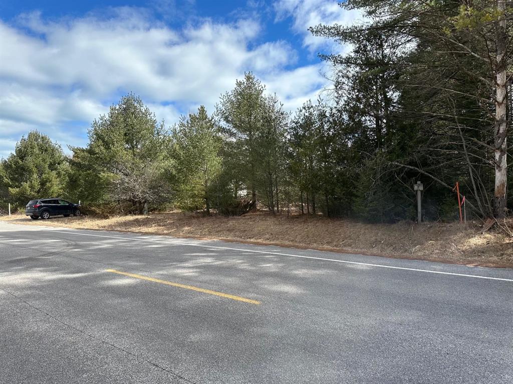 This nearly 13 acre parcel rests on both sides of Cedar Lake Road on the north end of Cedar Lake. There are roughly 7.5 acres on the west and 5.5 acres on the east side of Cedar Lake Road. There is both high ground and some wet land on each side of the road. The high ground on each side is nicely wooded but with some open area. The eastern parcel has 245 feet of Cedar Lake frontage but with limited accessibility to the lake without the clearing of underbrush. There is a 20x14 block structure on the lakeside but without any utilities which has not been used for quite some time. The property has been recently surveyed with corner and some lot line stakes to identify the property boundaries.