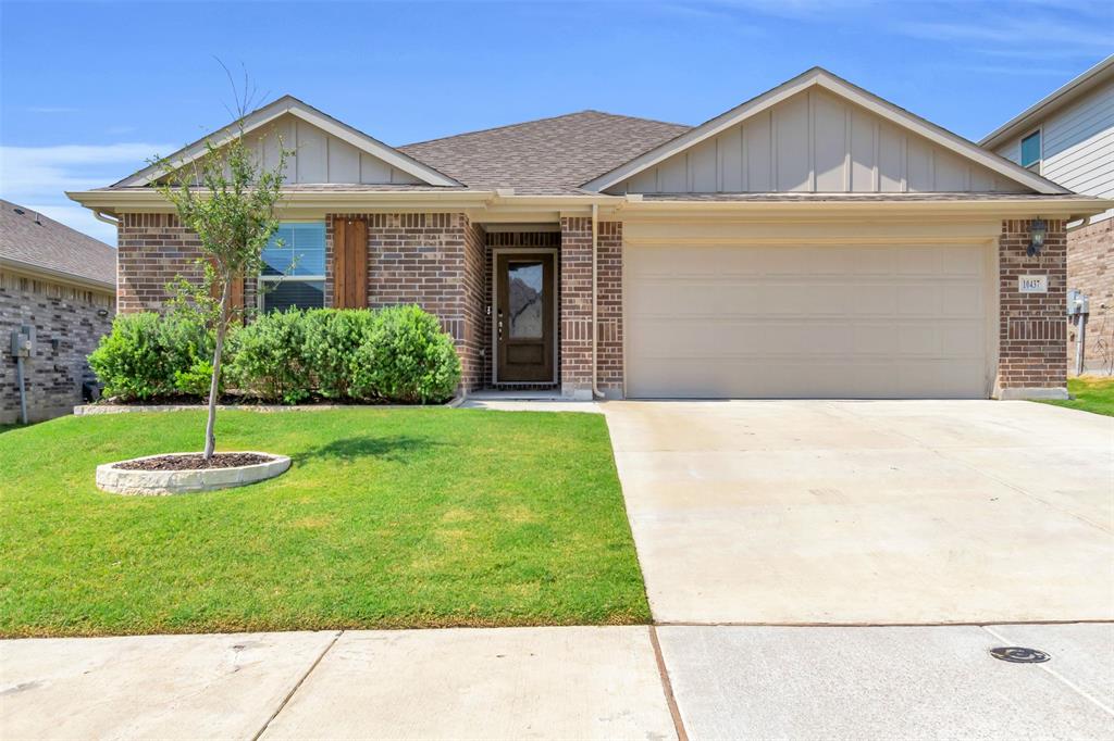 This home has more than meets the eye! Welcome to 10437 Mituna St located in the highly desirable Cibolo Hills community. This home is sure to impress with approximately 2059 sq feet, 4 bedrooms, 3 full baths, and a 2 car garage. Great split floorplan with two bedrooms towards the front of the house, the primary in the back and a 4th bedroom with its own en suite full bath. Enjoy making memories in the inviting living room that's filled with natural light, make some yummy home cooked meals in the full kitchen equipped with everything you need and slow down and savor meals in the dining area. Overall, this home been very well maintained and is move in ready! Imagine quiet evenings underneath the covered backyard patio and enjoy the privacy the fully fenced backyard offers. This home is located just blocks away from the new Eagle Mountain High School and 20 minutes north of downtown Fort Worth. Cibolo Hills is a wonderful community with a resort style pool, community center, jogging and bike paths and playground for the kids; perfect if you’re growing your family or looking to settle down in the Fort Worth area. Contact me if you want to see this home, because once it hits the market, it won’t last long!