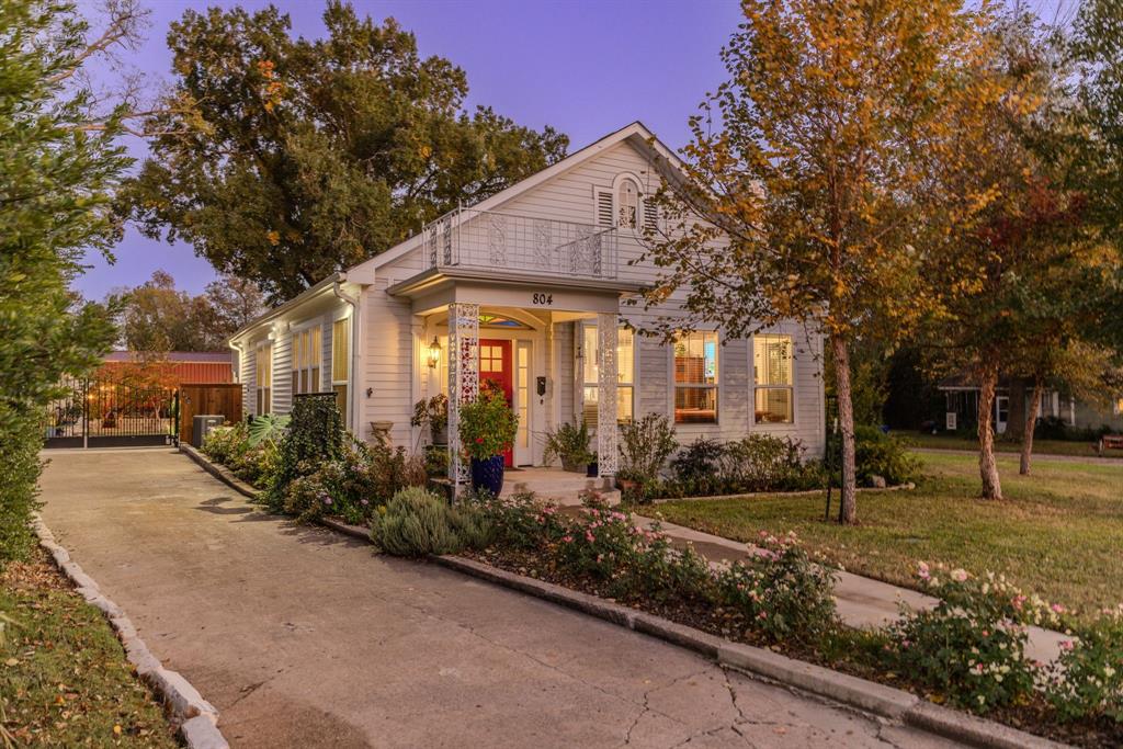 Fully restored historic 4 bedroom, 3.5 bath home with privacy fencing, automatic gated entry, heated and cooled guest casita, full-sized RV shop, and generator. For over 3 years, the current owners of this 1916 era home have diligently disassembled every single nail and board and lovingly rebuilt it to include all modern conveniences and efficiencies while meticulously working to keep, and repurpose almost every single piece of wood and original feature. In addition to re-purposing original features from this home. Additional materials were sourced both locally and globally including antique Turkish light fixtures, antique gate sourced from an English estate, banister, and handrails from a late Victorian manor, and so much more. Additional features include; 10ft base walls throughout the main level, original stained glass, gas cook-top with pot filler, original hardwood floors throughout the whole house, extensive landscaping and garden area, multiple zoned ac units in addition to central HVAC system, separate automatic gate in rear leading to the 40ftx20ft shop with 14ft roll up doors. A backyard oasis and treasure of a home makes a perfect pairing!